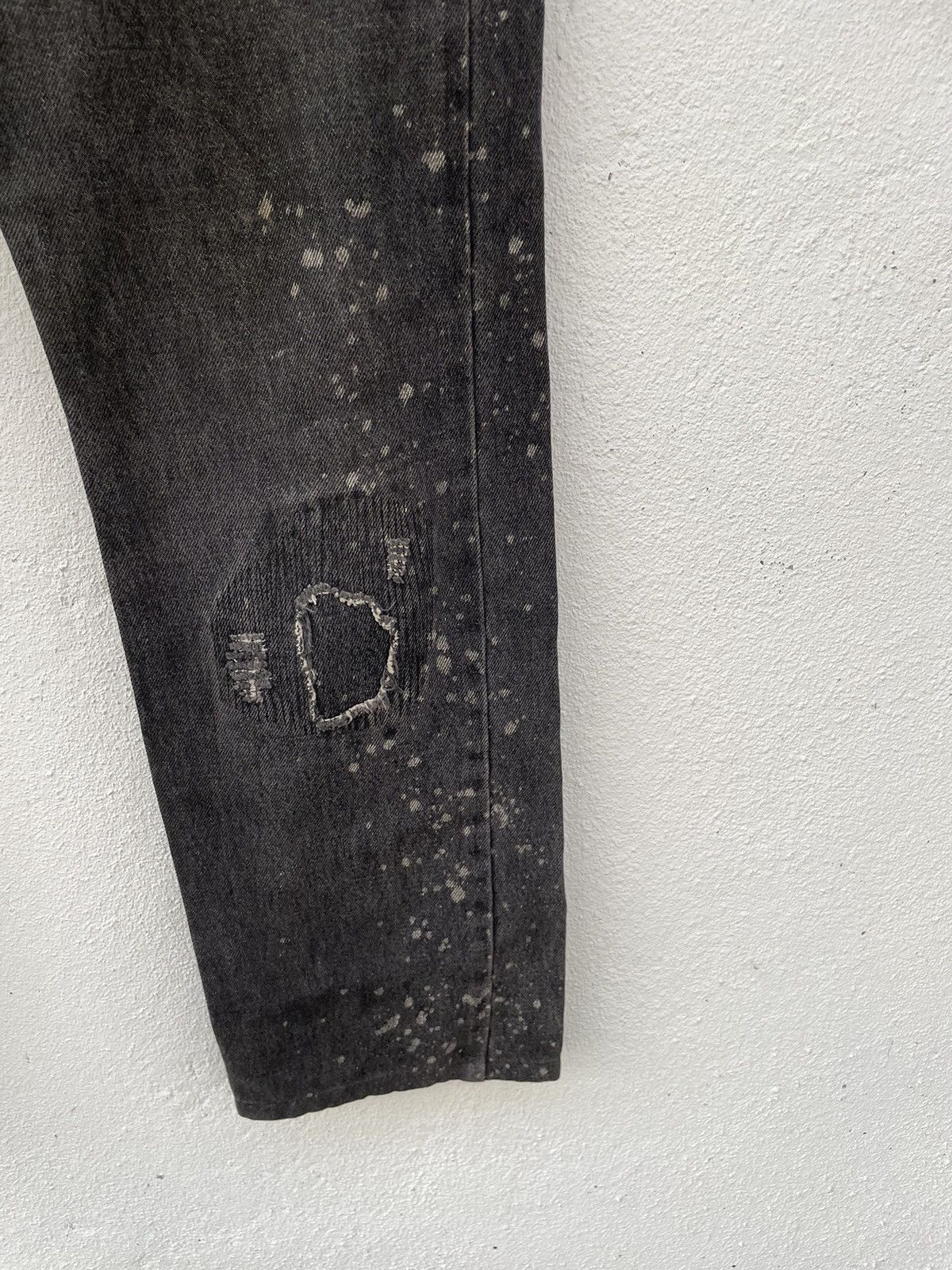If Six Was Nine Japan Brand Movin Distressed Denim Jeans Size US 30 / EU 46 - 7 Thumbnail