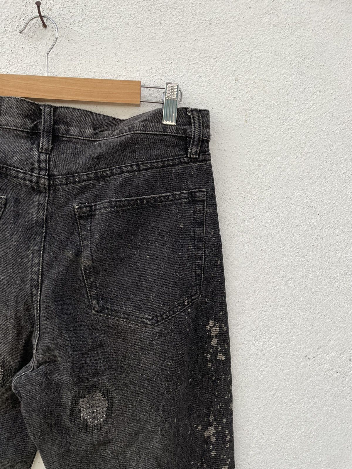 If Six Was Nine Japan Brand Movin Distressed Denim Jeans Size US 30 / EU 46 - 10 Thumbnail