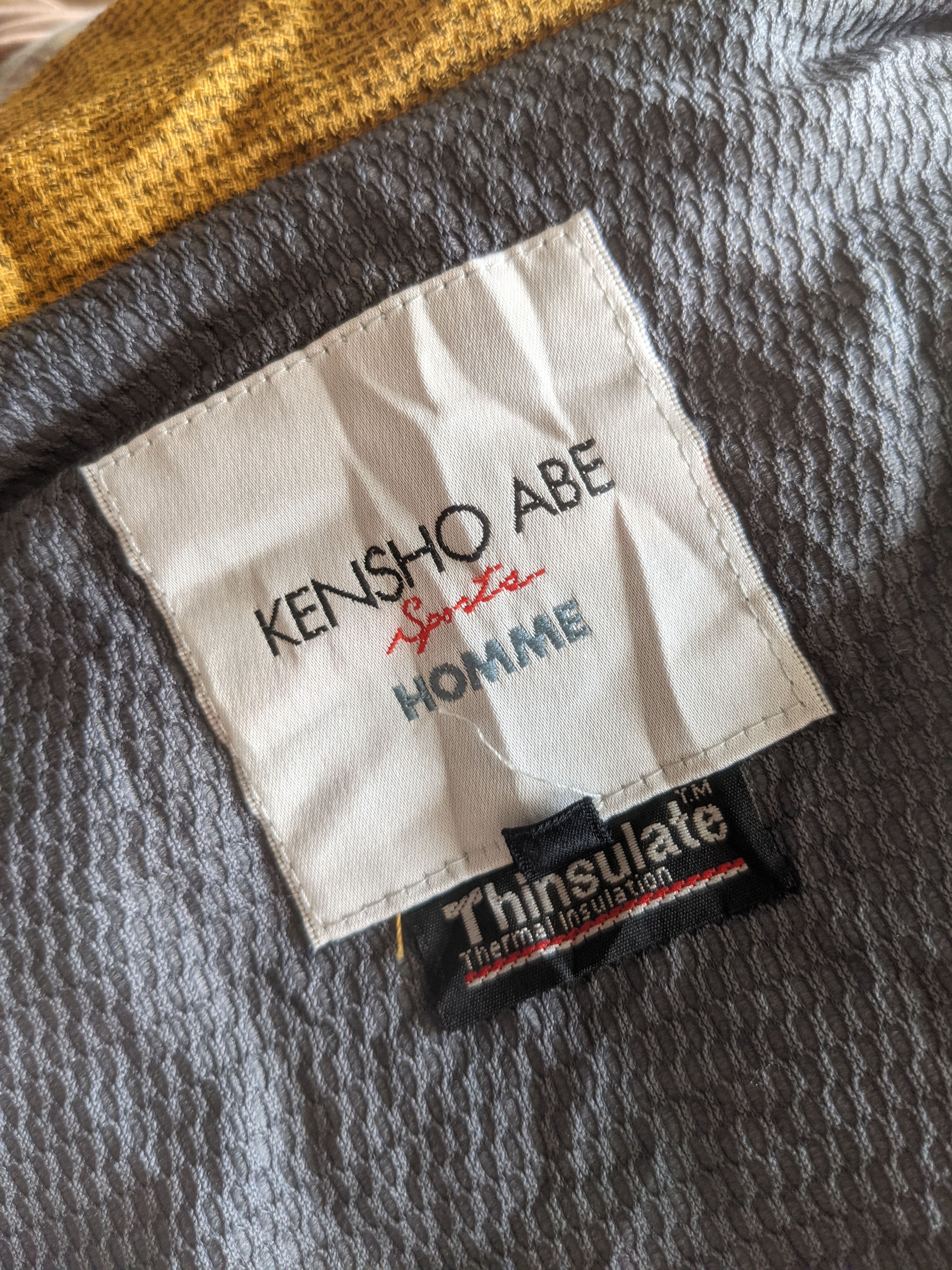 Japanese Brand × Kensho Abe Kensho Abe Sport Woven Spellout Winter Jacket Size US S / EU 44-46 / 1 - 7 Thumbnail