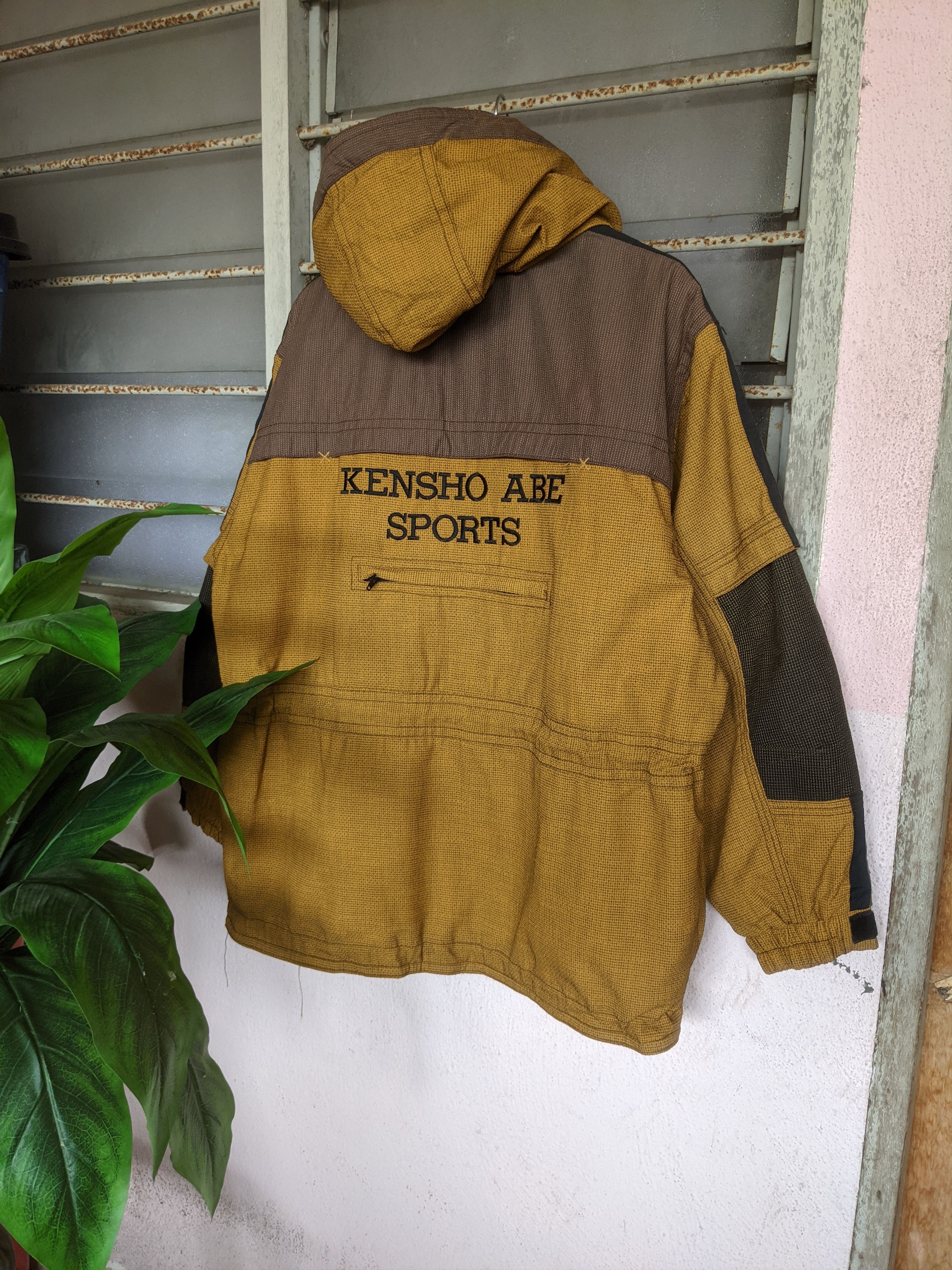 Japanese Brand × Kensho Abe Kensho Abe Sport Woven Spellout Winter Jacket Size US S / EU 44-46 / 1 - 2 Thumbnail