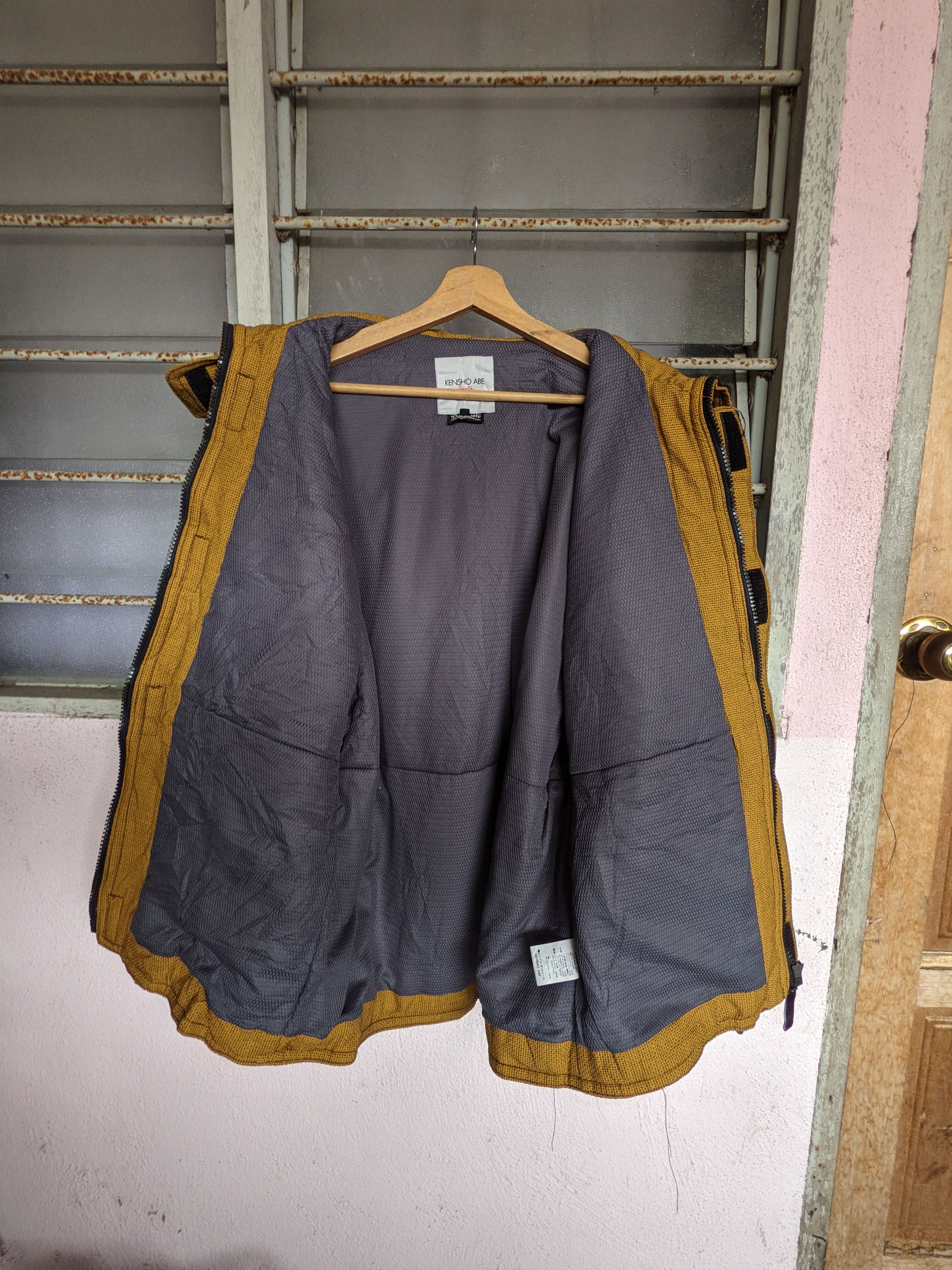 Japanese Brand × Kensho Abe Kensho Abe Sport Woven Spellout Winter Jacket Size US S / EU 44-46 / 1 - 6 Thumbnail