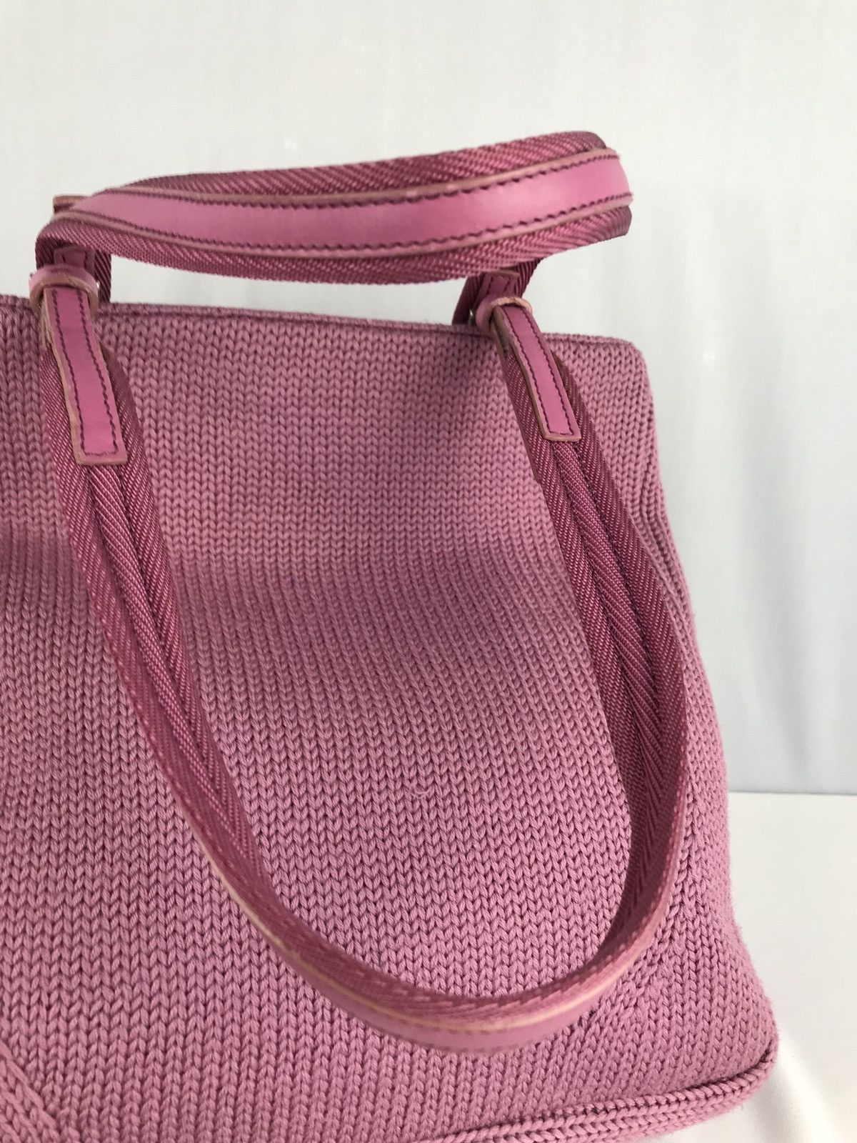 Prada × Vintage ❌Last Drop❌ 🔥Rare🔥Authentic Prada Pink Shoulder Bag Size ONE SIZE - 13 Thumbnail