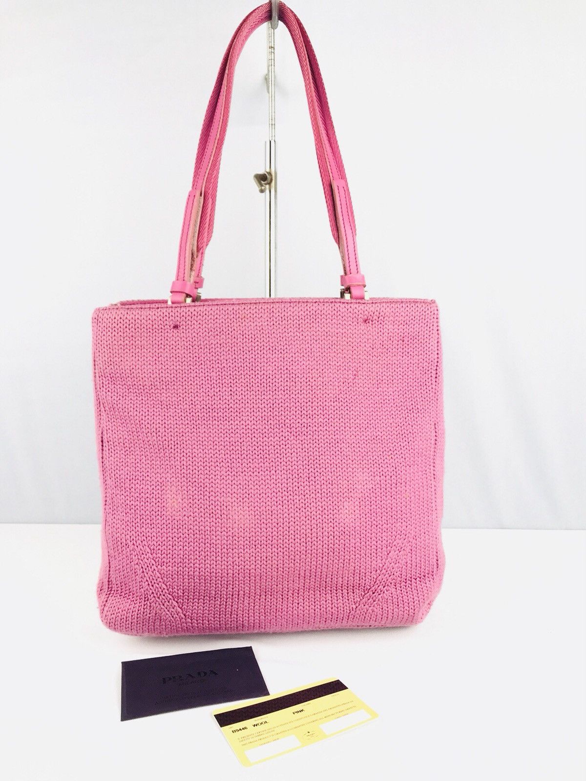 Prada × Vintage ❌Last Drop❌ 🔥Rare🔥Authentic Prada Pink Shoulder Bag Size ONE SIZE - 2 Thumbnail
