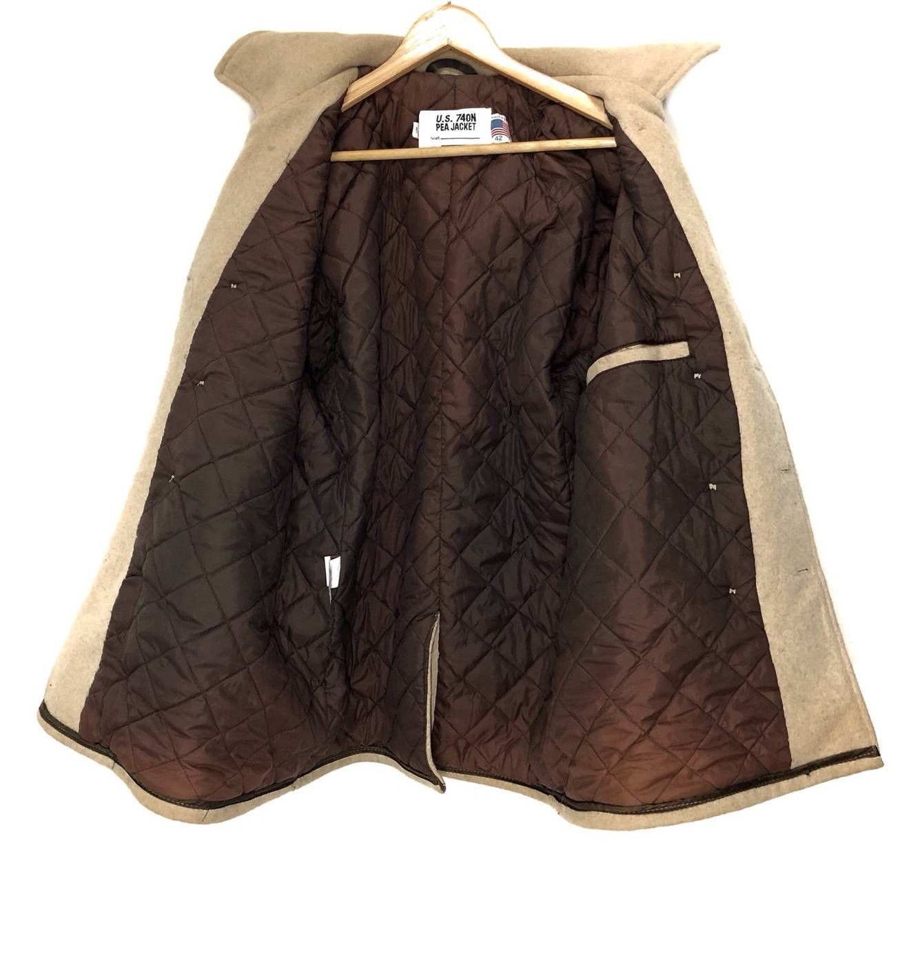 Schott RARE ‼️ Schott NYC Peacoat Double Breasted Wool Winter Coat Size US M / EU 48-50 / 2 - 6 Thumbnail