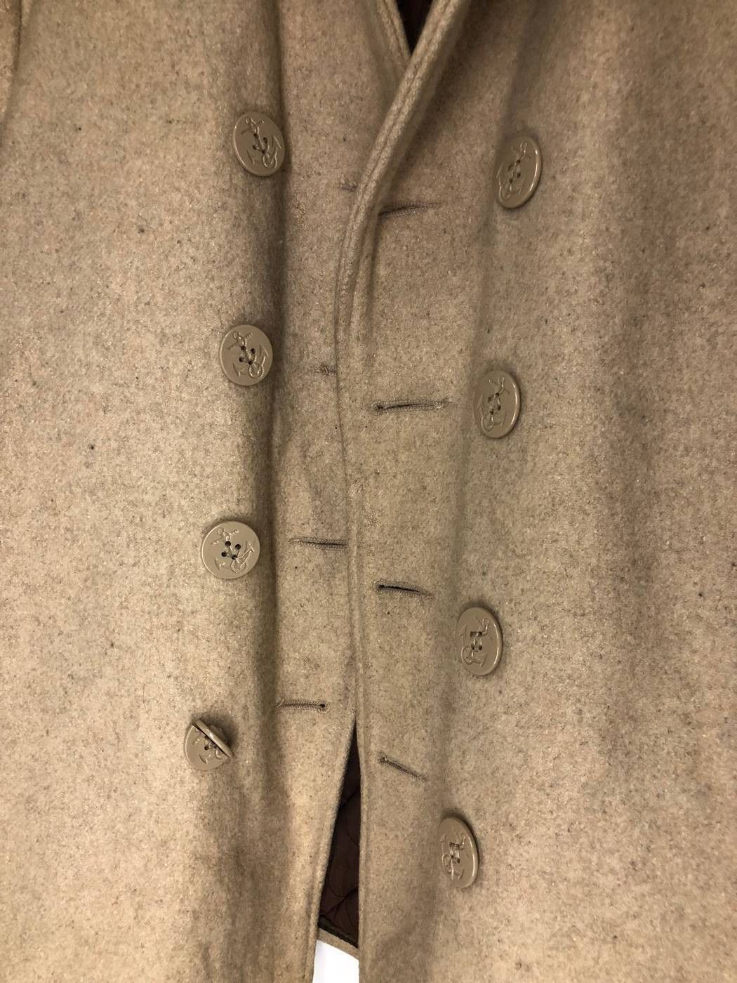 Schott RARE ‼️ Schott NYC Peacoat Double Breasted Wool Winter Coat Size US M / EU 48-50 / 2 - 4 Thumbnail