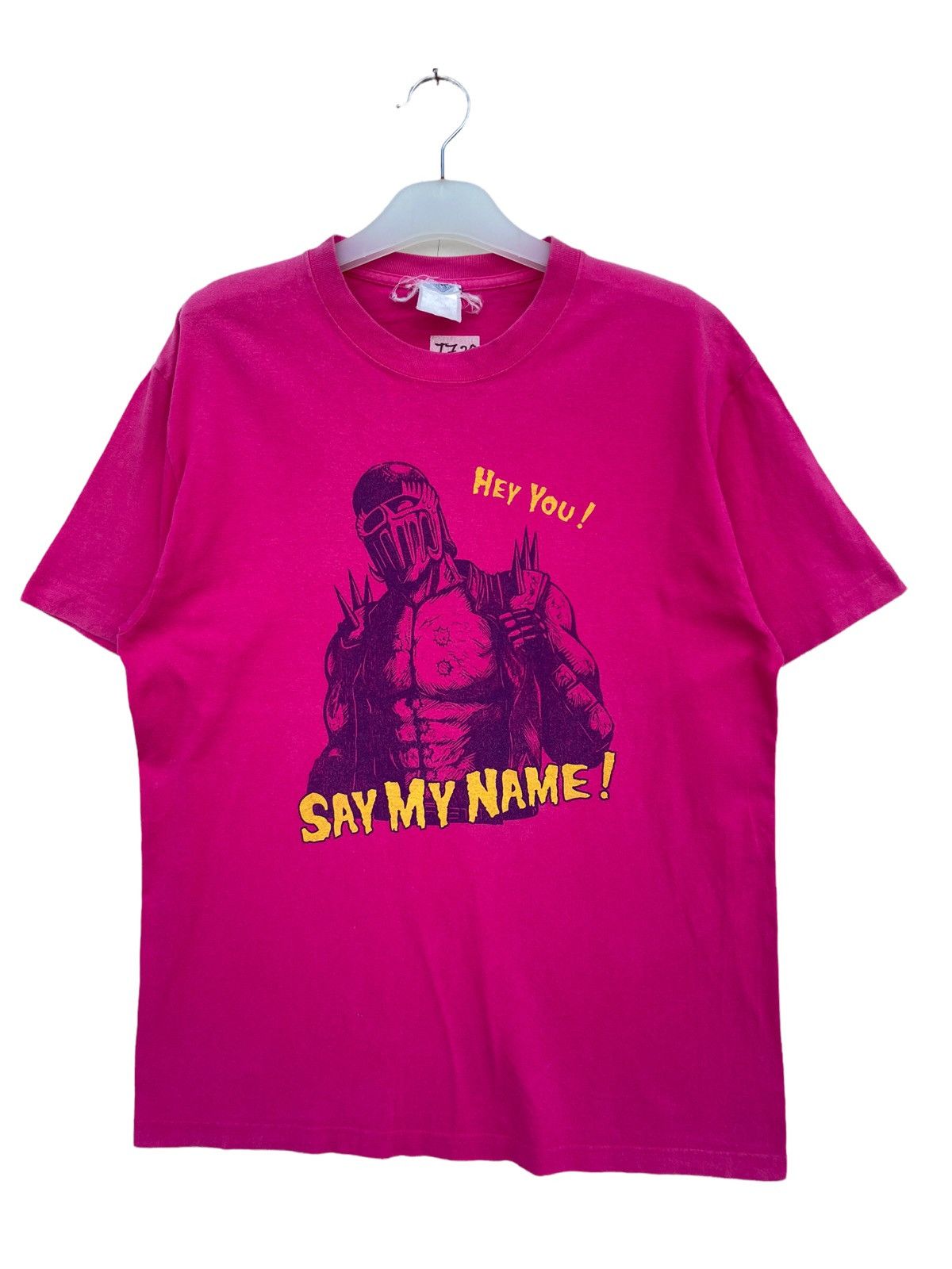 image of Anima x Vintage Fist Of Northern Star Tees By Cospa in Pink, Men's (Size Large)
