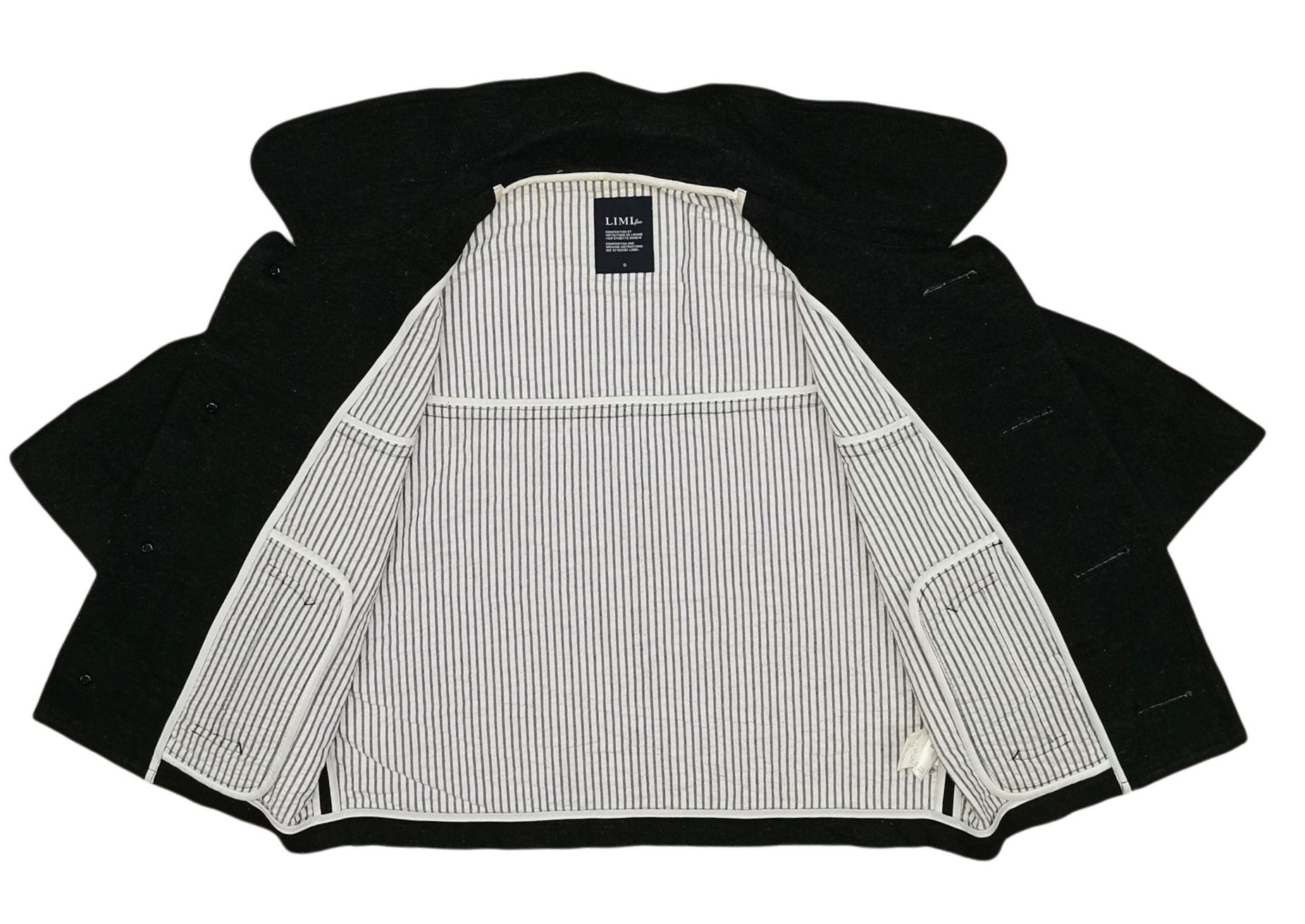 Limi Feu Limi Feu Yohji Yamamoto Wool Jacket Size S / US 4 / IT 40 - 10 Thumbnail