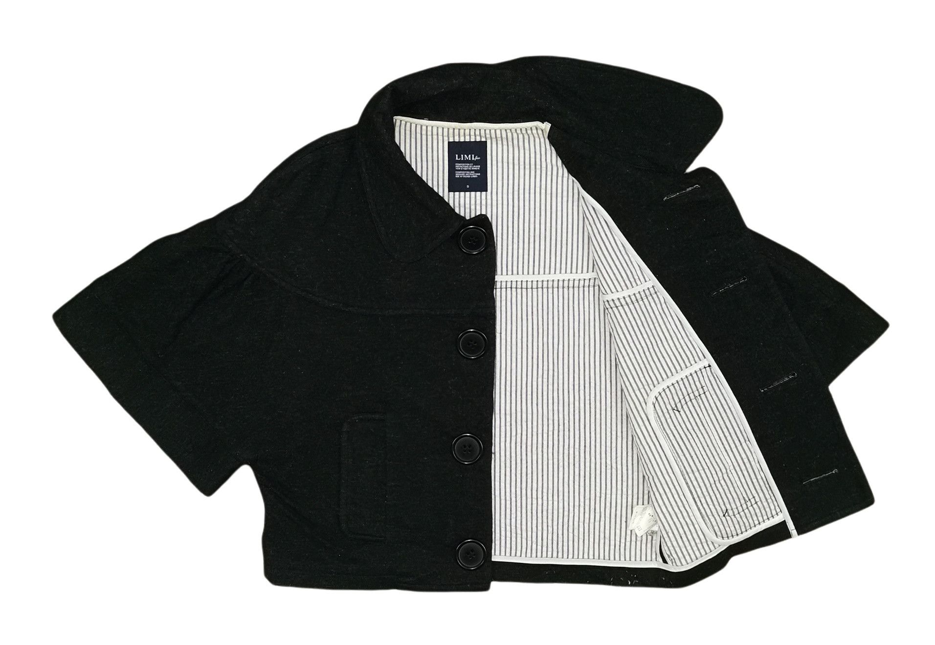 Limi Feu Limi Feu Yohji Yamamoto Wool Jacket Size S / US 4 / IT 40 - 7 Thumbnail