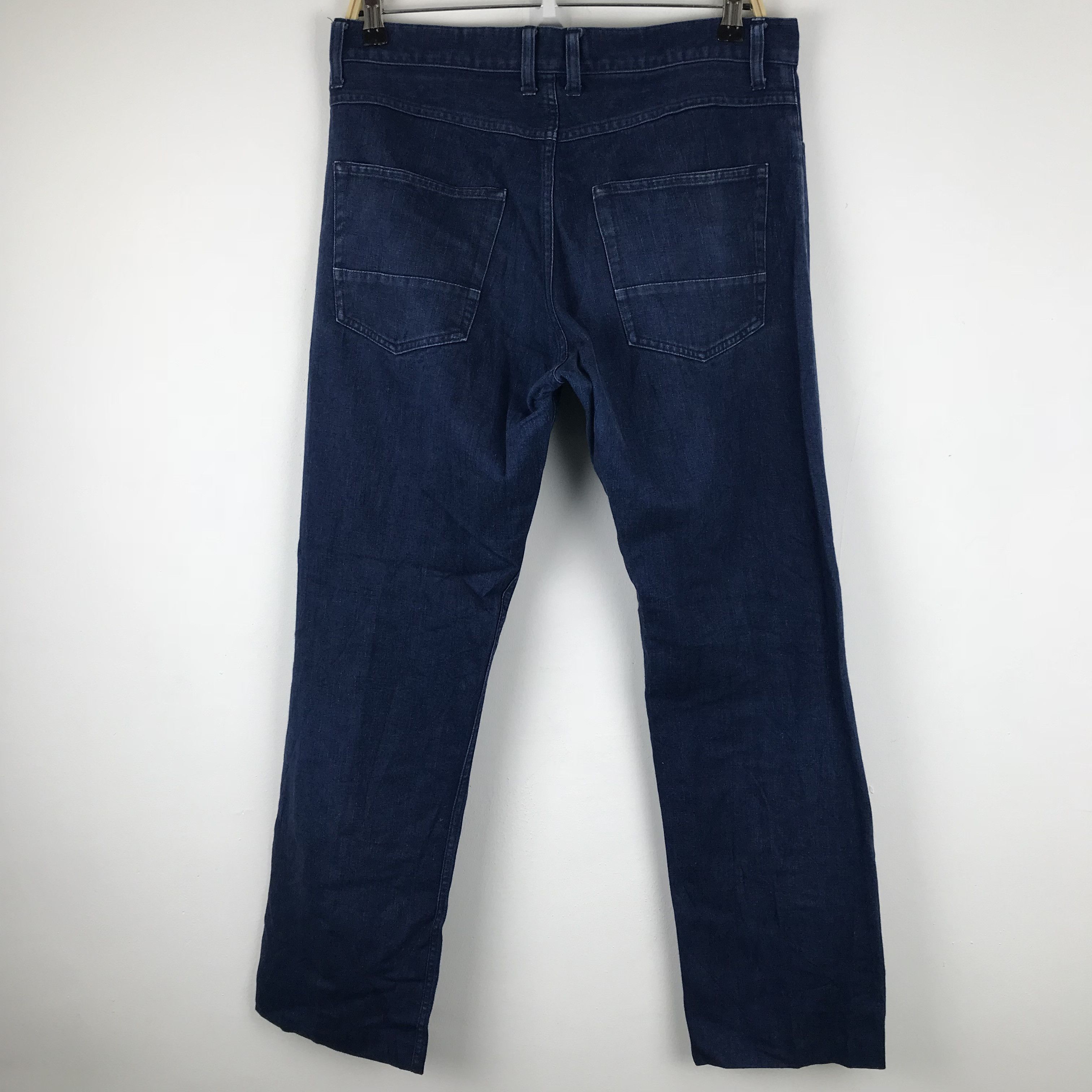 Beams Plus X110 BEAMS JAPANESE FABRIC BLUE INDIGO DENIM Size US 35 - 4 Thumbnail