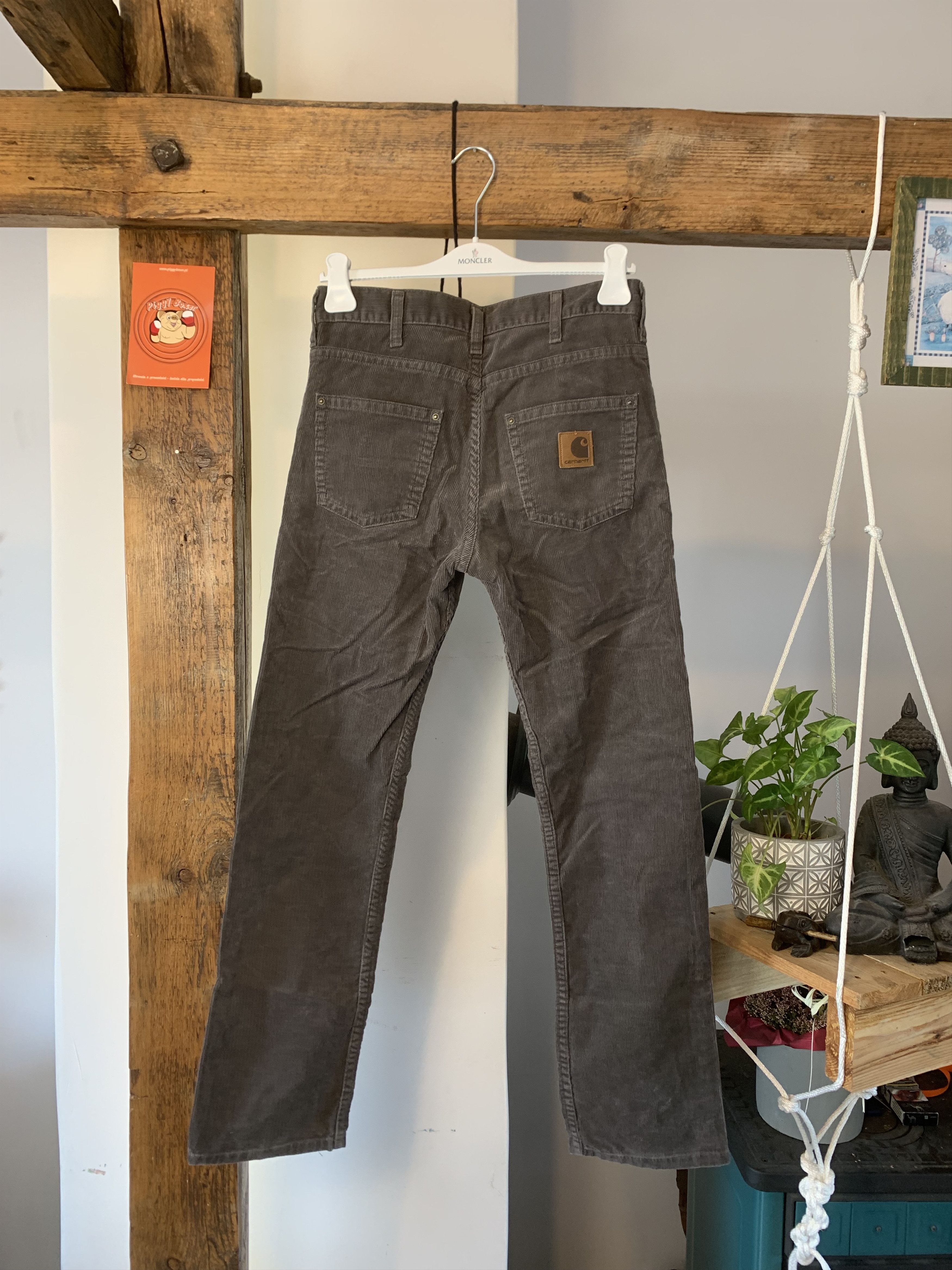 Carhartt × Carhartt Wip × Vintage 90s Carhartt Corduroy Velvet Pants 29x32 Size 32" / US 10 / IT 46 - 1 Thumbnail