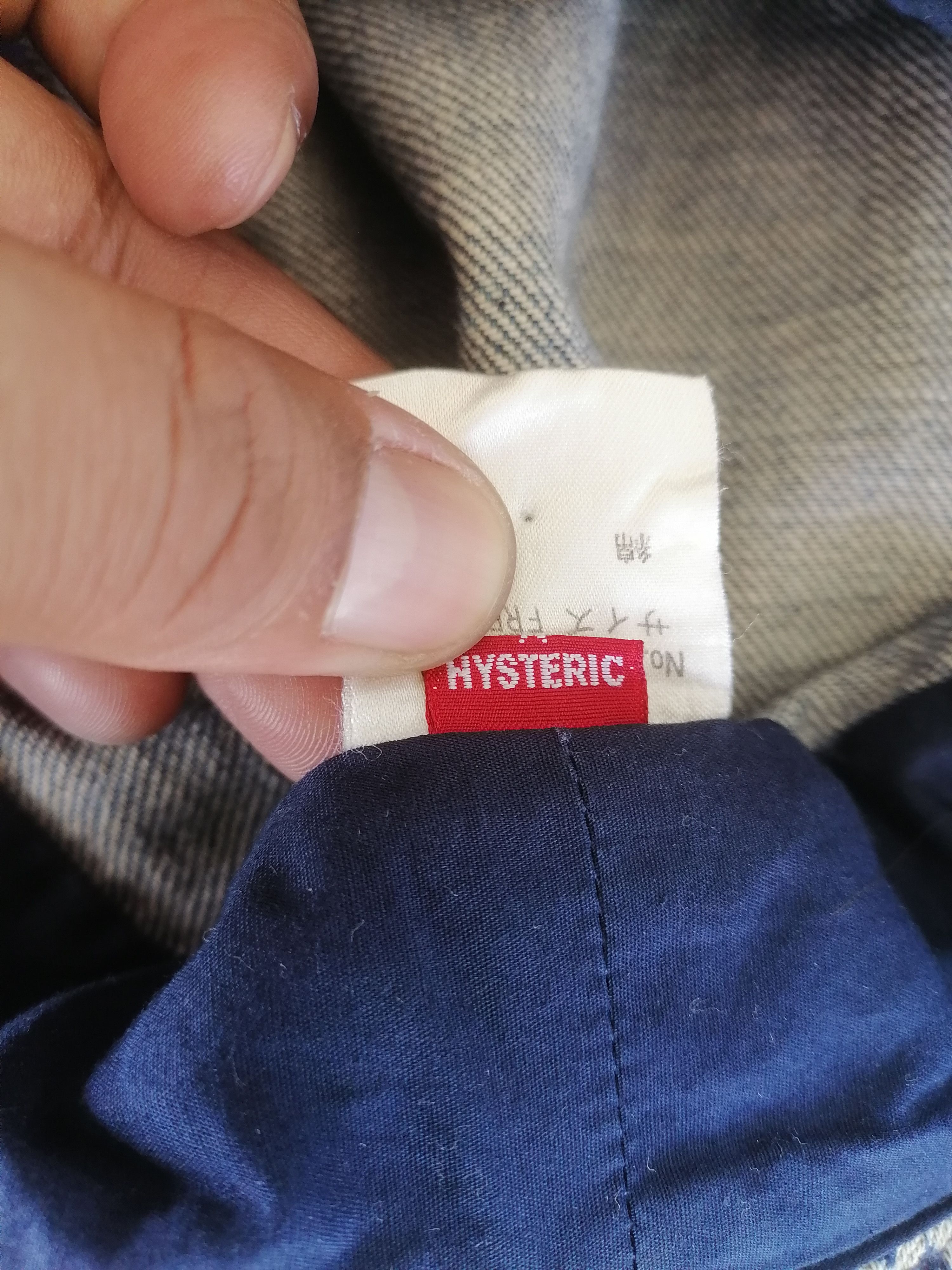 Hysteric Glamour Hysteric Glamour Japan Denim Bucket Hat Size ONE SIZE - 6 Thumbnail