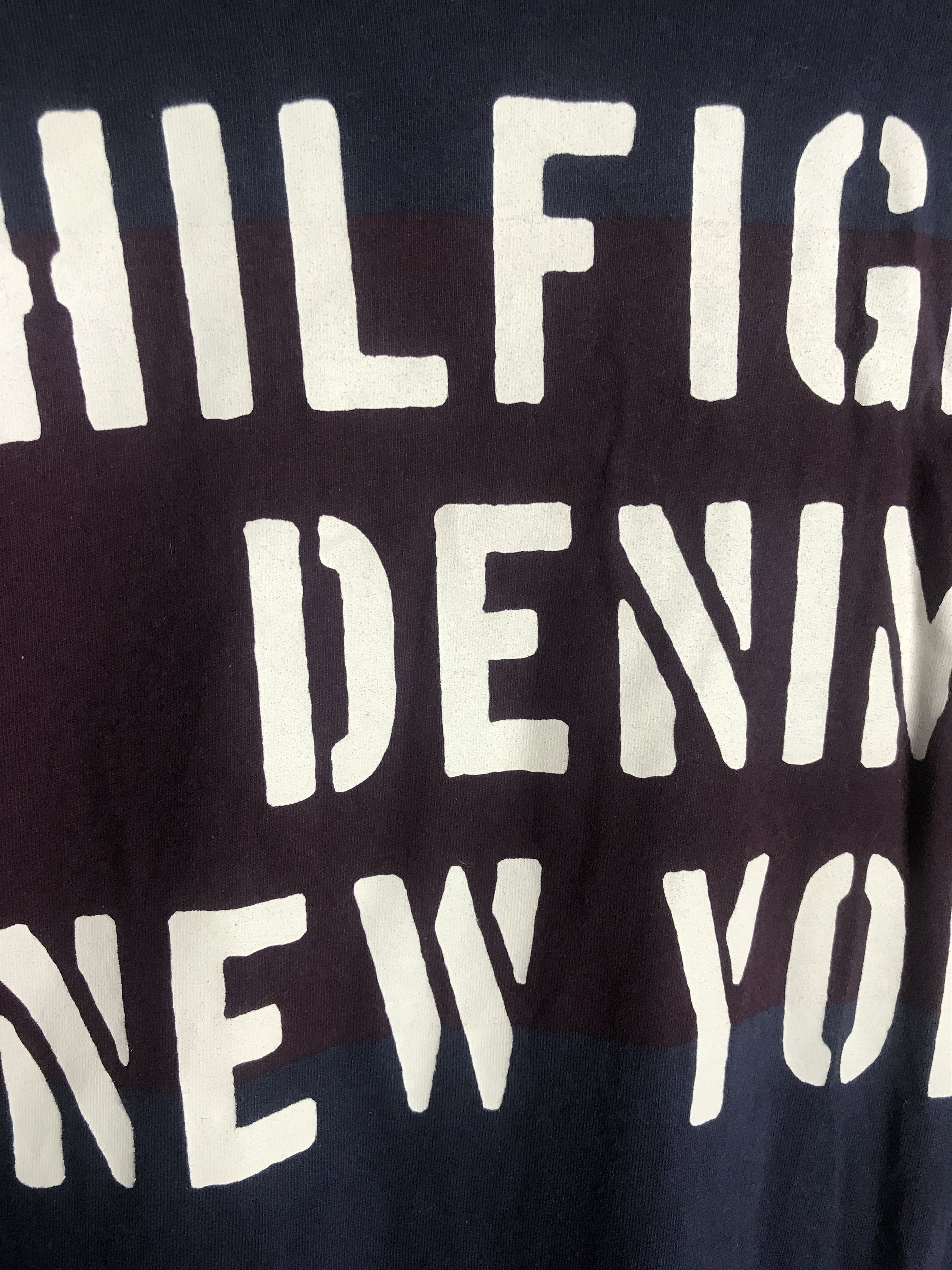 Tommy Hilfiger Tommy Hilfiger big logo tee Size US S / EU 44-46 / 1 - 3 Thumbnail