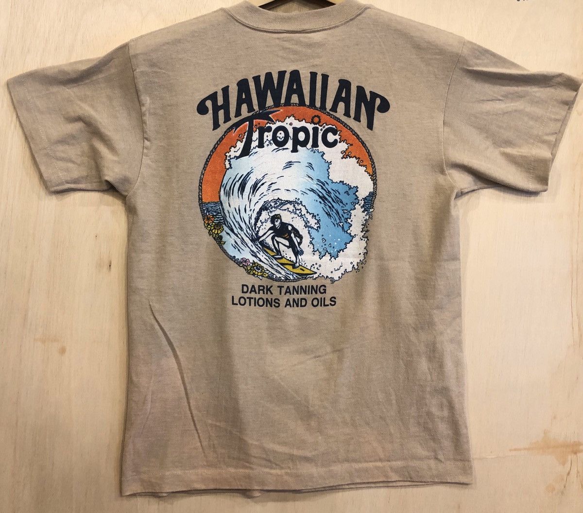 Band Tees × Vintage Vintage HAWAIIAN TROPIC band rock 1980s Size US M / EU 48-50 / 2 - 3 Thumbnail