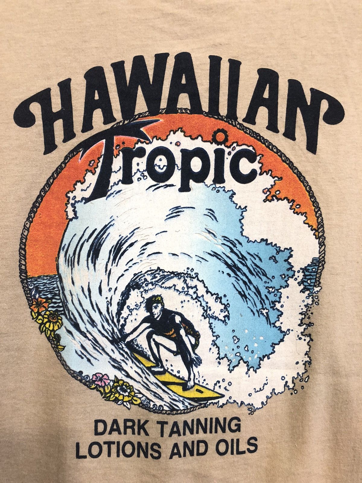 Band Tees × Vintage Vintage HAWAIIAN TROPIC band rock 1980s Size US M / EU 48-50 / 2 - 4 Thumbnail