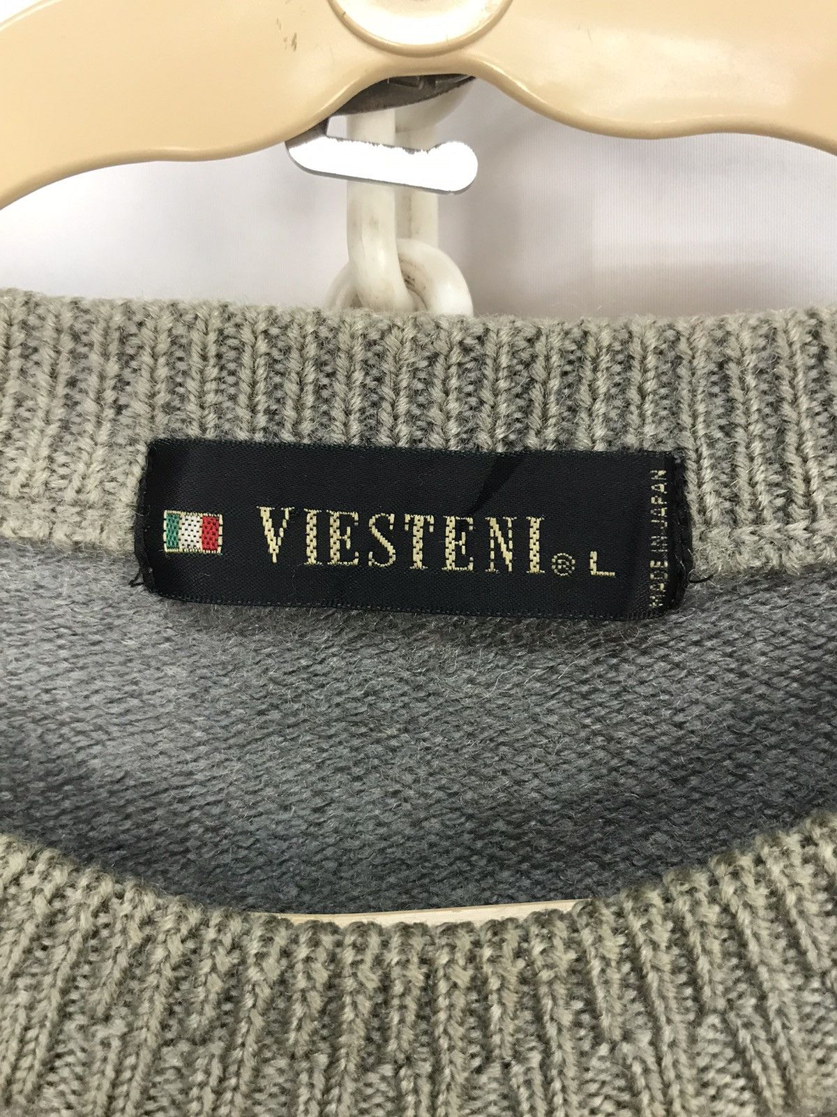 Japanese Brand × Vintage Viesteni knit distressed sweatshirt Size US M / EU 48-50 / 2 - 3 Thumbnail