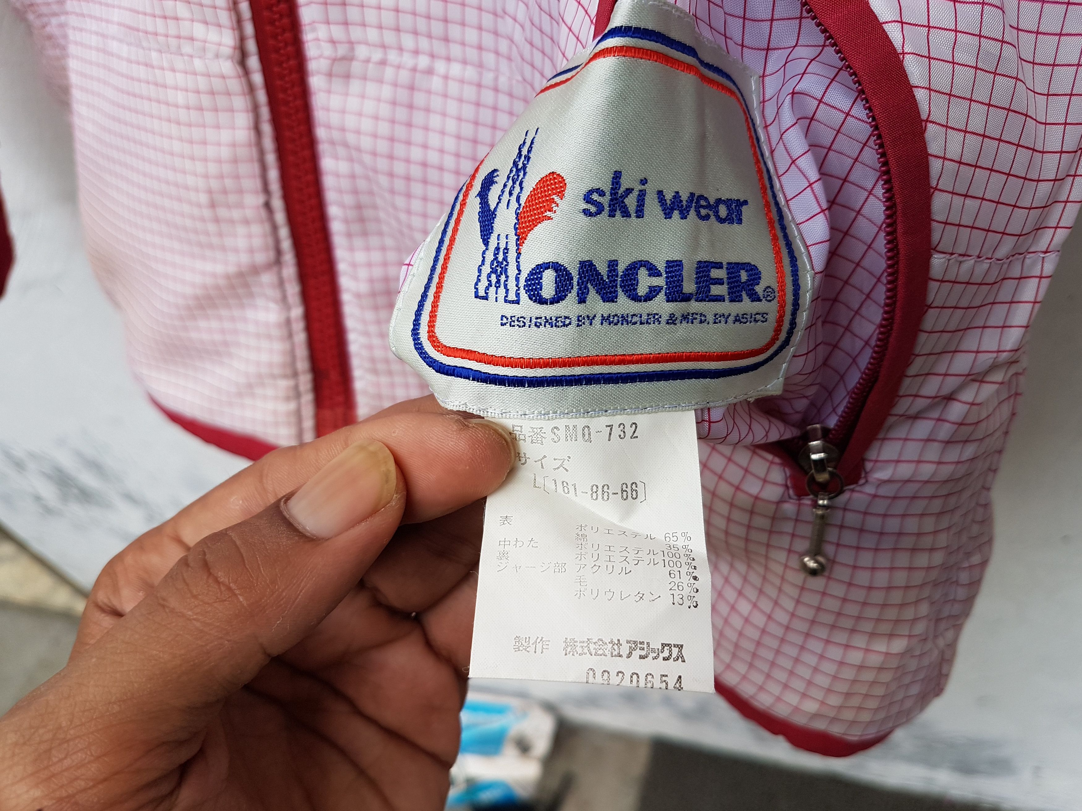 Asics Vintage Moncler By Asics Light Reversible Ski Jacket Size US S / EU 44-46 / 1 - 8 Thumbnail