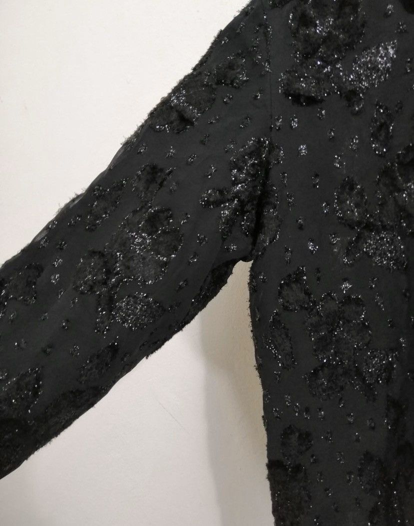 Comme des Garcons Vintage AD99 Tricot Comme Des Garçons Buttons Shirt Floral Size US M / EU 48-50 / 2 - 7 Thumbnail