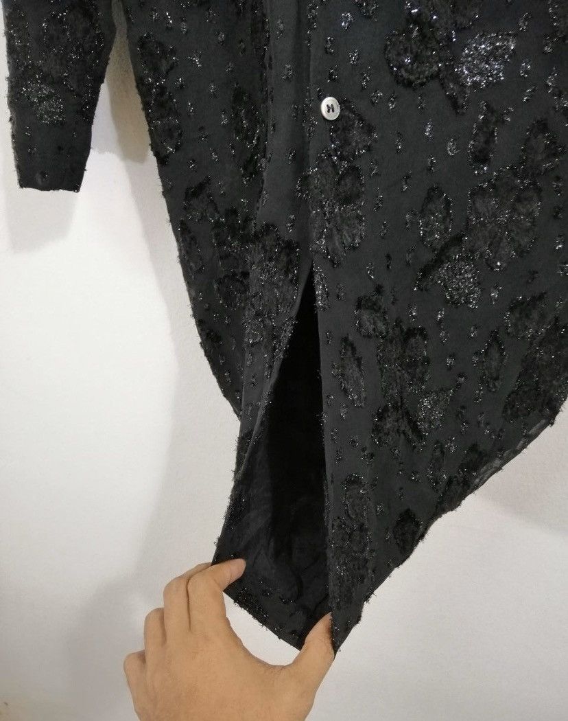 Comme des Garcons Vintage AD99 Tricot Comme Des Garçons Buttons Shirt Floral Size US M / EU 48-50 / 2 - 8 Thumbnail