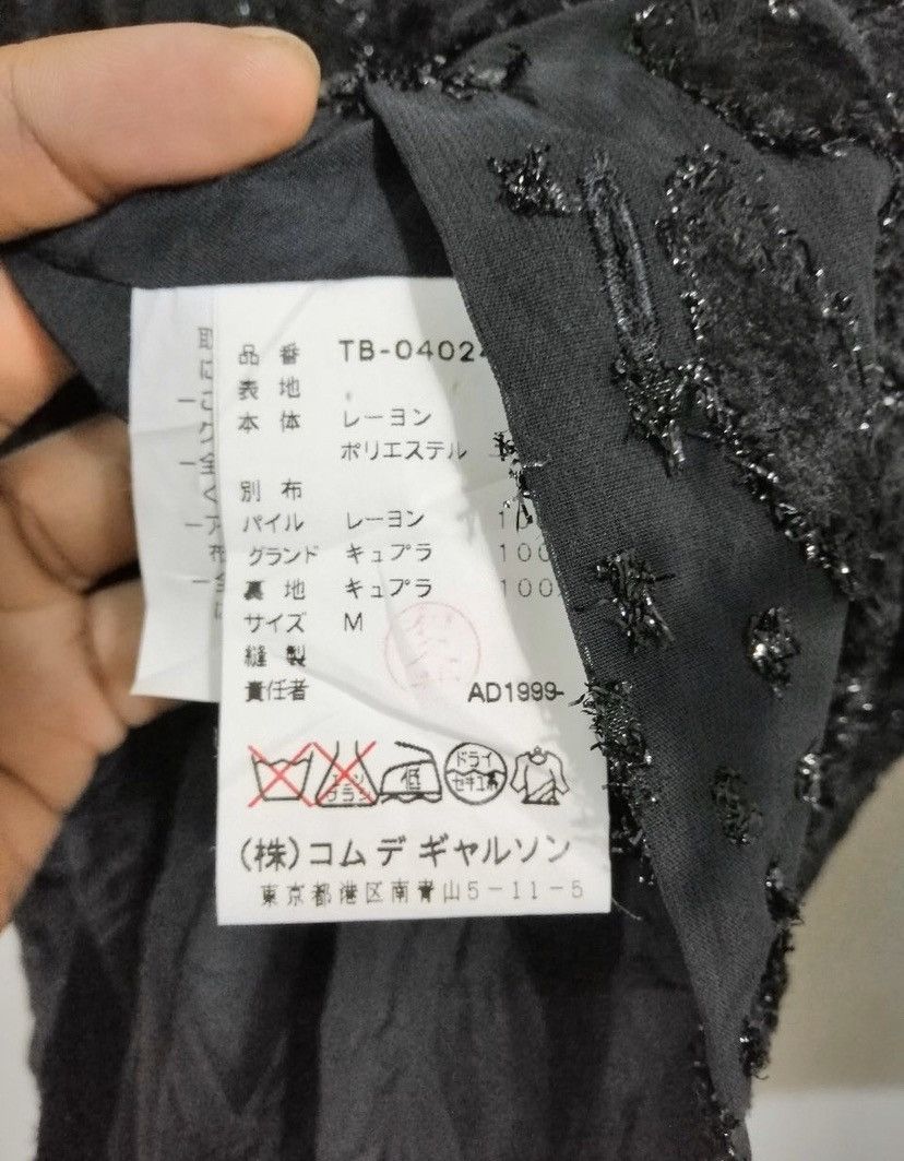 Comme des Garcons Vintage AD99 Tricot Comme Des Garçons Buttons Shirt Floral Size US M / EU 48-50 / 2 - 11 Thumbnail