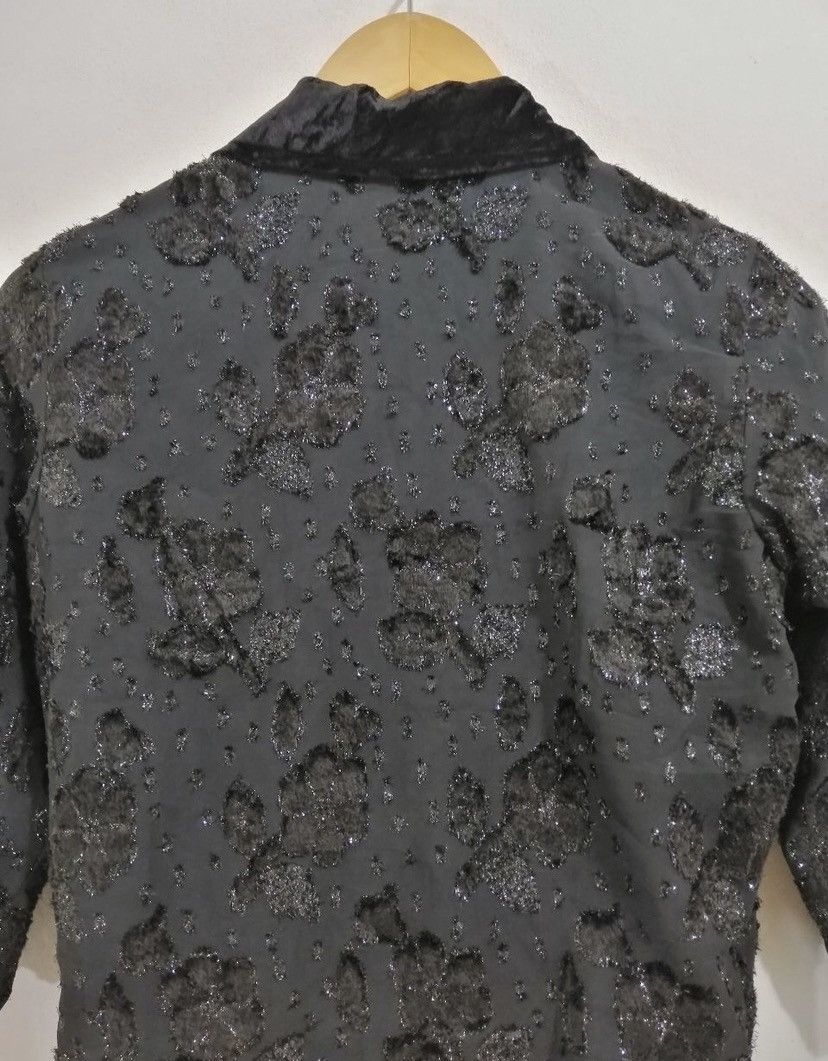 Comme des Garcons Vintage AD99 Tricot Comme Des Garçons Buttons Shirt Floral Size US M / EU 48-50 / 2 - 6 Thumbnail
