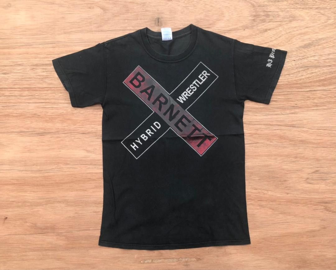 image of Vintage Tee Wwf Wwe Barnett B9 in Black, Men's (Size Small)