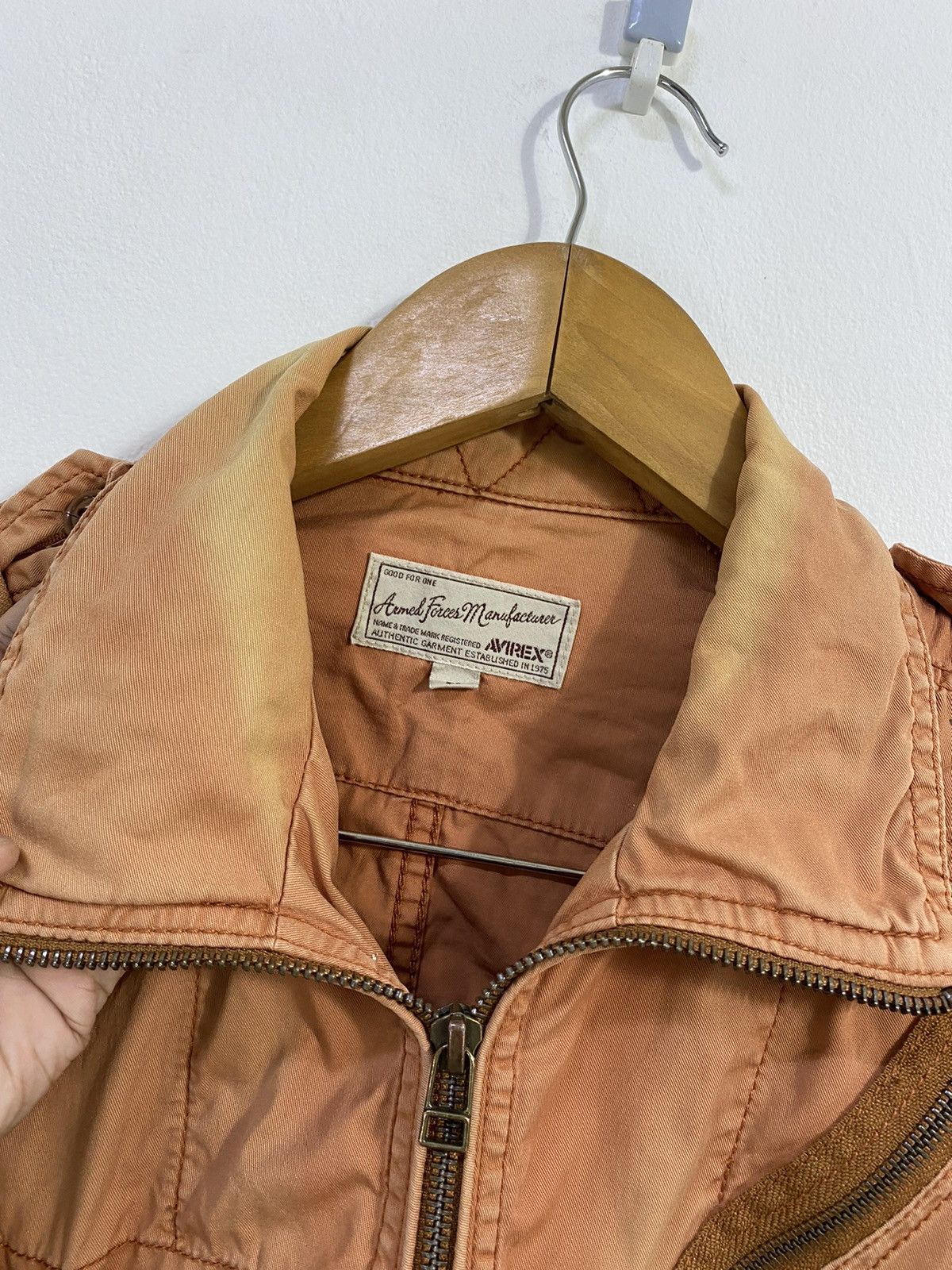 Avirex Vintage Avirex Short Sleeve Jacket / Shirt Tactical Utility Size US M / EU 48-50 / 2 - 9 Thumbnail