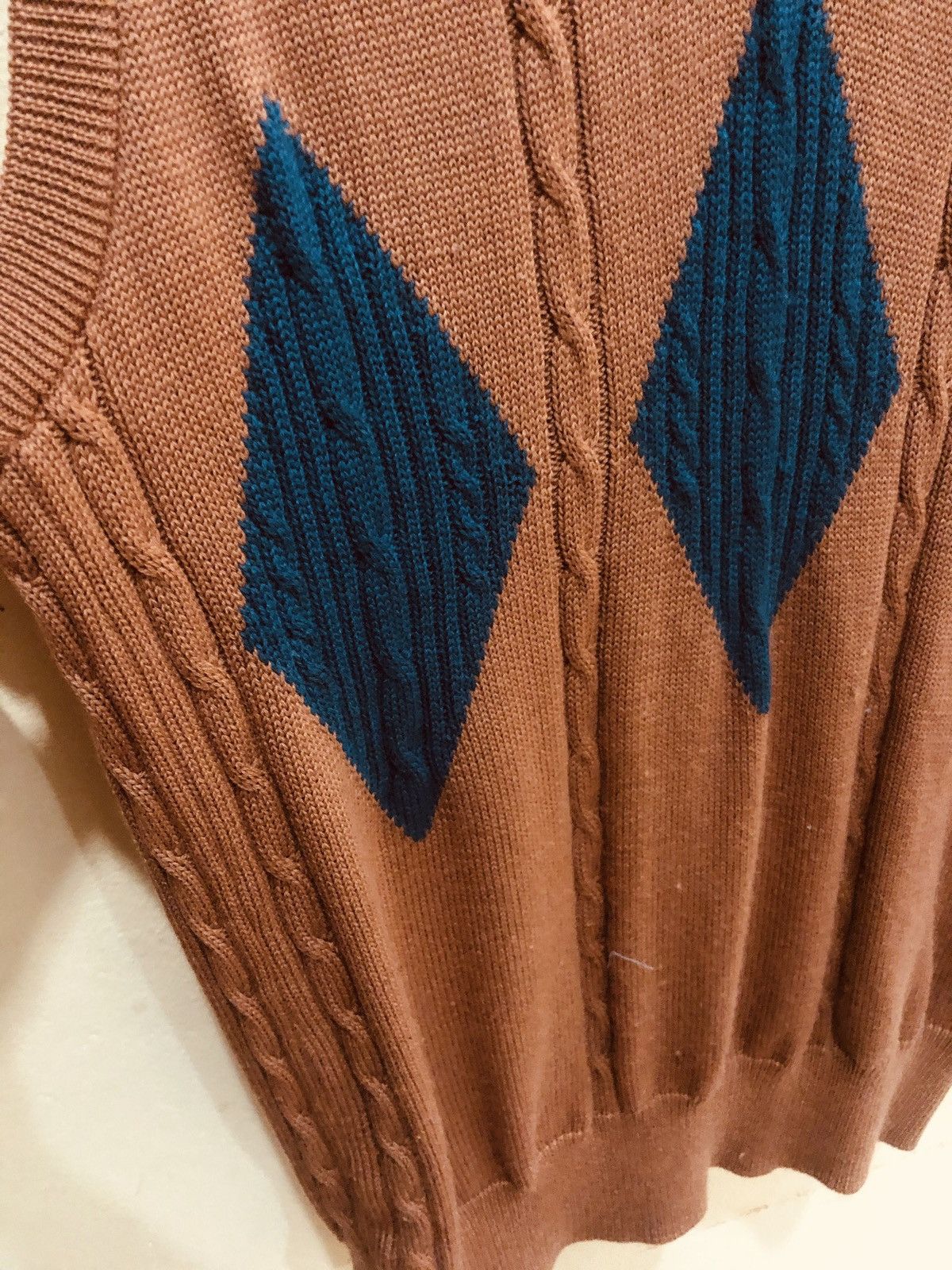 Aran Isles Knitwear × Christian Dior Monsieur Vintage Christian Dior Sports knitwear vest Size US M / EU 48-50 / 2 - 5 Thumbnail