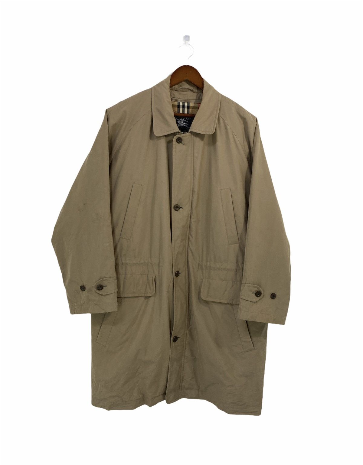 Burberry Vintage Burberry Parka Nova Checked Inner Puffer Nice Design Size US L / EU 52-54 / 3 - 2 Thumbnail