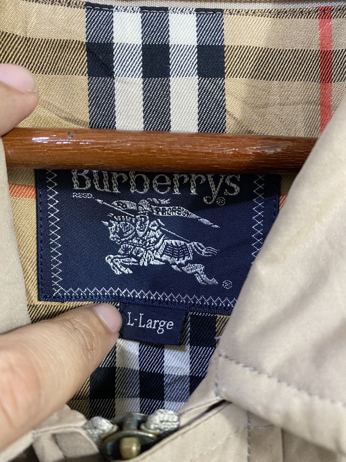 Burberry Vintage Burberry Parka Nova Checked Inner Puffer Nice Design Size US L / EU 52-54 / 3 - 5 Thumbnail
