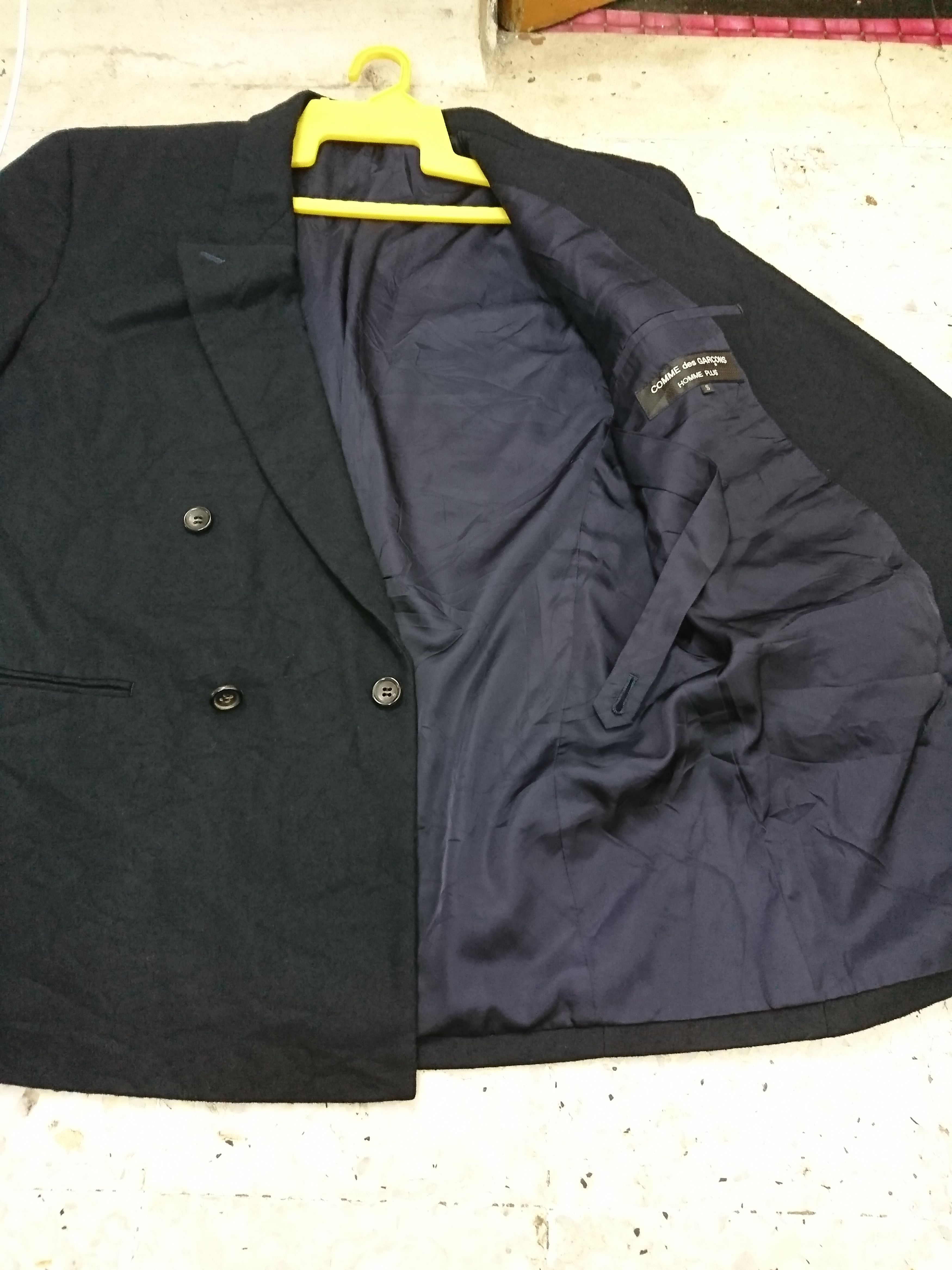 Comme des Garcons Homme Plus × Vintage Vtg 1989 comme des garcons homme plus 100% wool Size US S / EU 44-46 / 1 - 3 Thumbnail