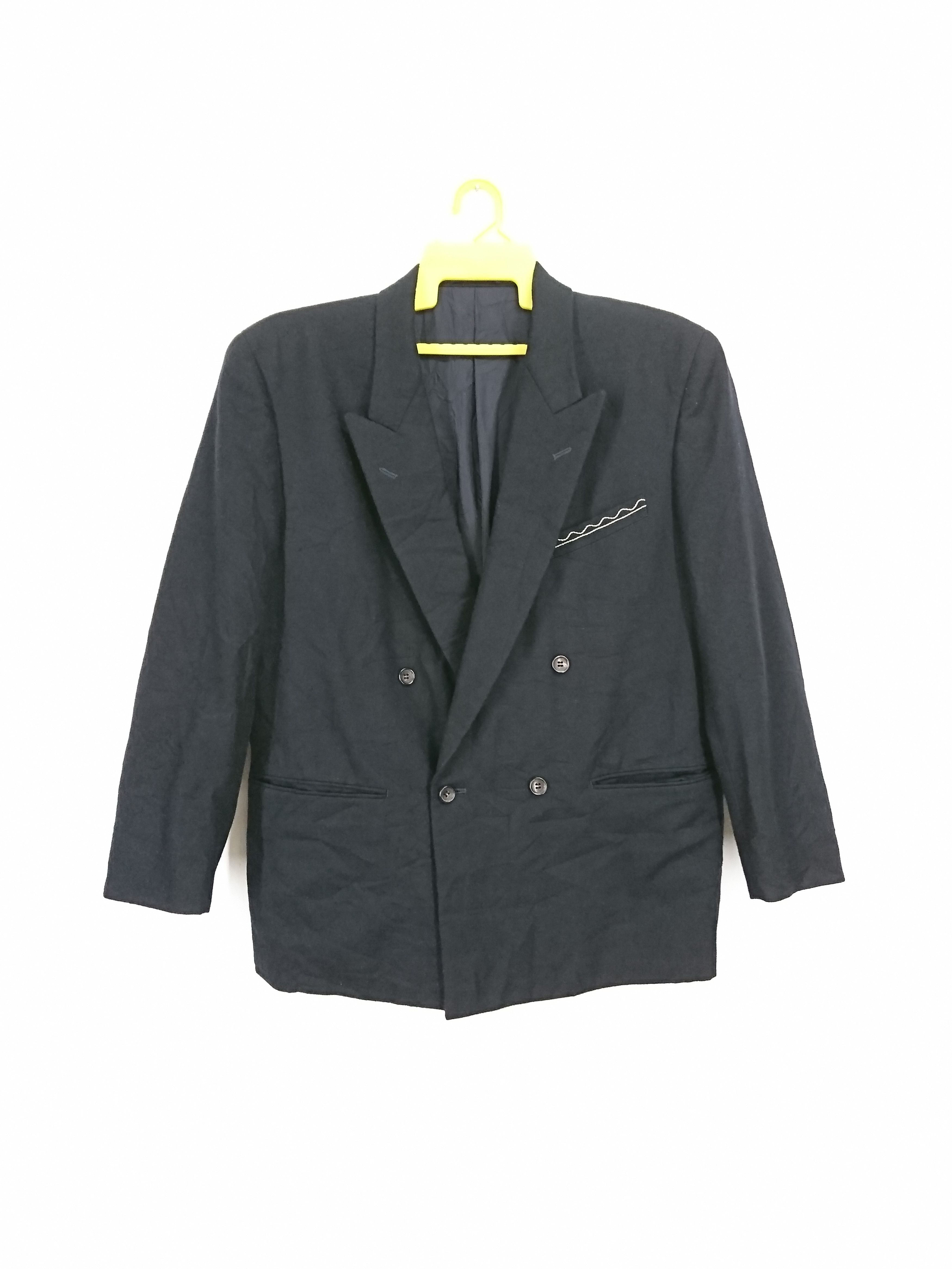 Comme des Garcons Homme Plus × Vintage Vtg 1989 comme des garcons homme plus 100% wool Size US S / EU 44-46 / 1 - 1 Thumbnail