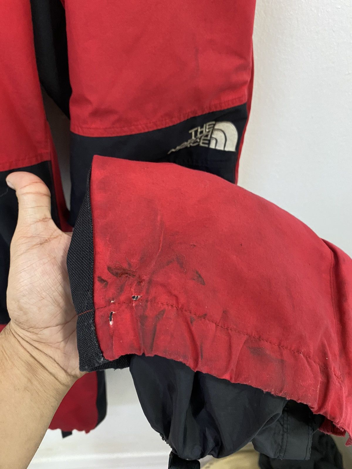 Goretex The North Face Ski Pants Red Black Color Design Size US 34 / EU 50 - 8 Thumbnail
