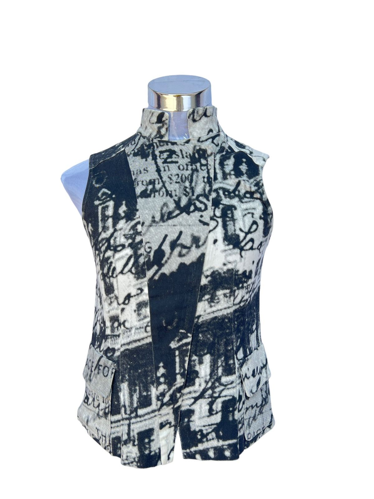 I Love Ugly 80s ABLove Sleeveless Size US XXS / EU 40 - 6 Thumbnail