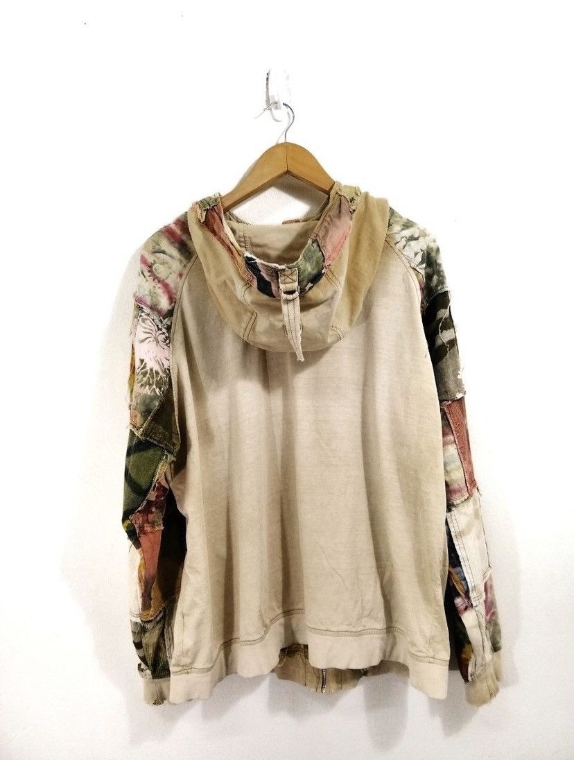 Designer Crazy Sleeve Patchwork Jacket Hoodies ElRodeo Kapital Style Size US M / EU 48-50 / 2 - 2 Thumbnail