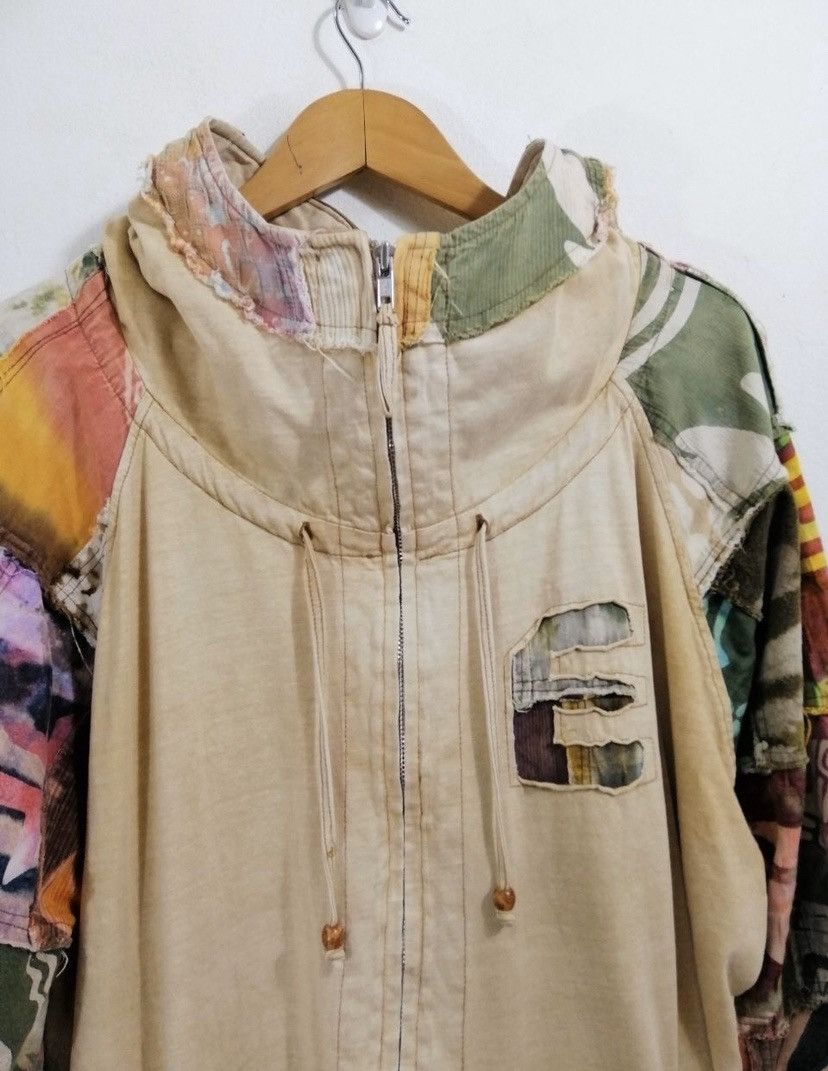 Designer Crazy Sleeve Patchwork Jacket Hoodies ElRodeo Kapital Style Size US M / EU 48-50 / 2 - 3 Thumbnail