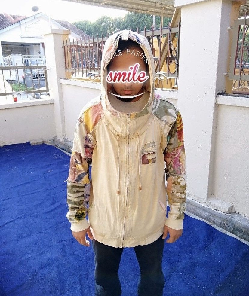 Designer Crazy Sleeve Patchwork Jacket Hoodies ElRodeo Kapital Style Size US M / EU 48-50 / 2 - 14 Thumbnail