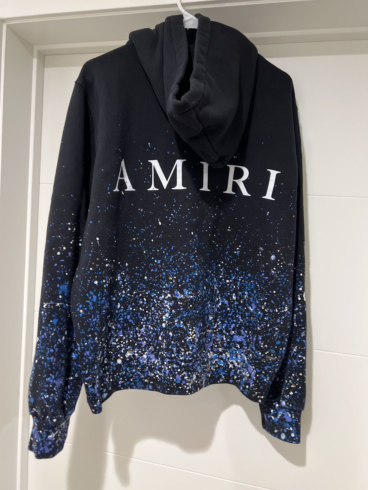 AMIRI Black Crystal Core Logo Painter T-Shirt