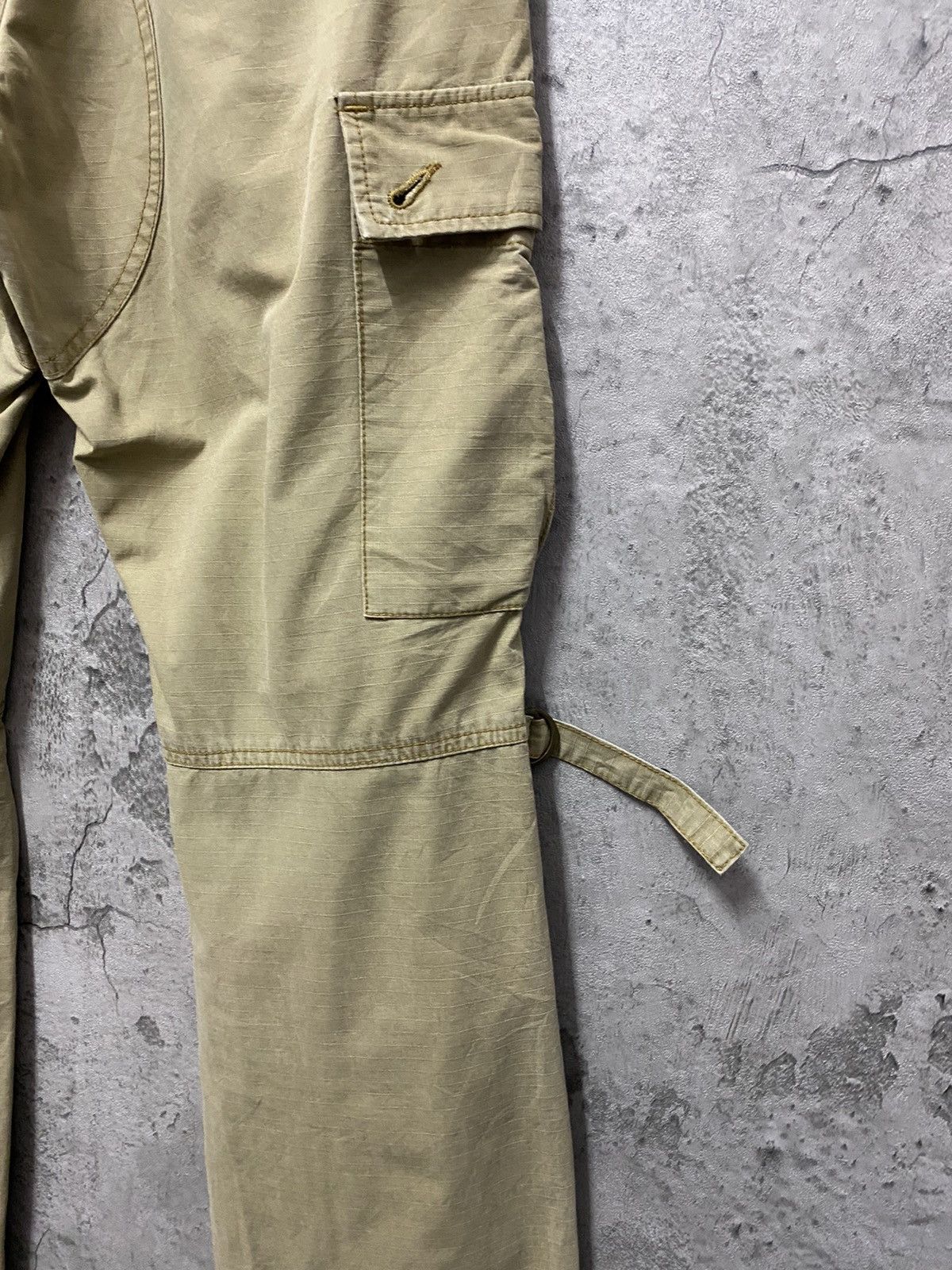 Designer Disciple Japan Parachute Bondage Multi Pocket Cargo Pants Size US 32 / EU 48 - 16 Thumbnail