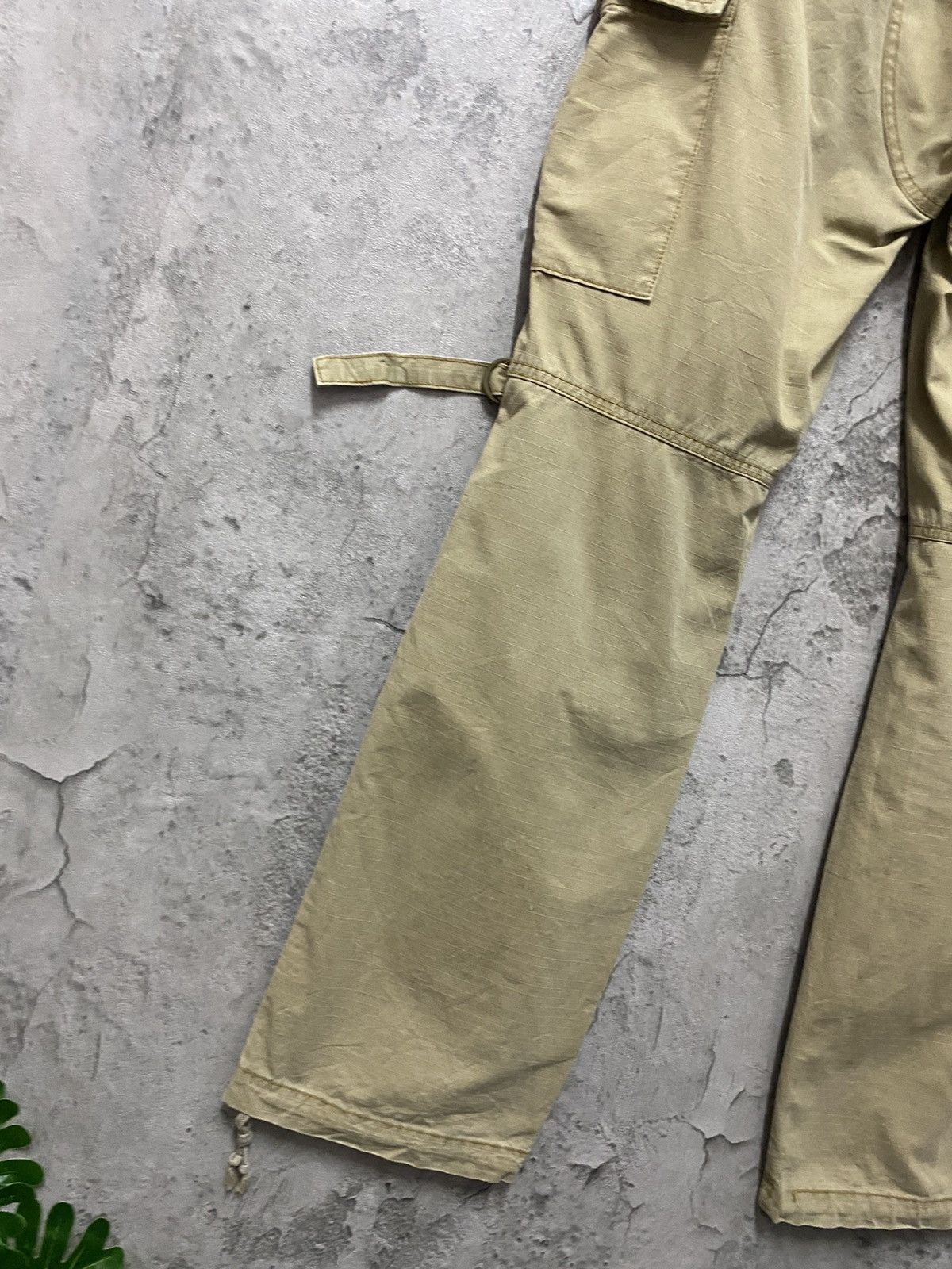 Designer Disciple Japan Parachute Bondage Multi Pocket Cargo Pants Size US 32 / EU 48 - 14 Thumbnail