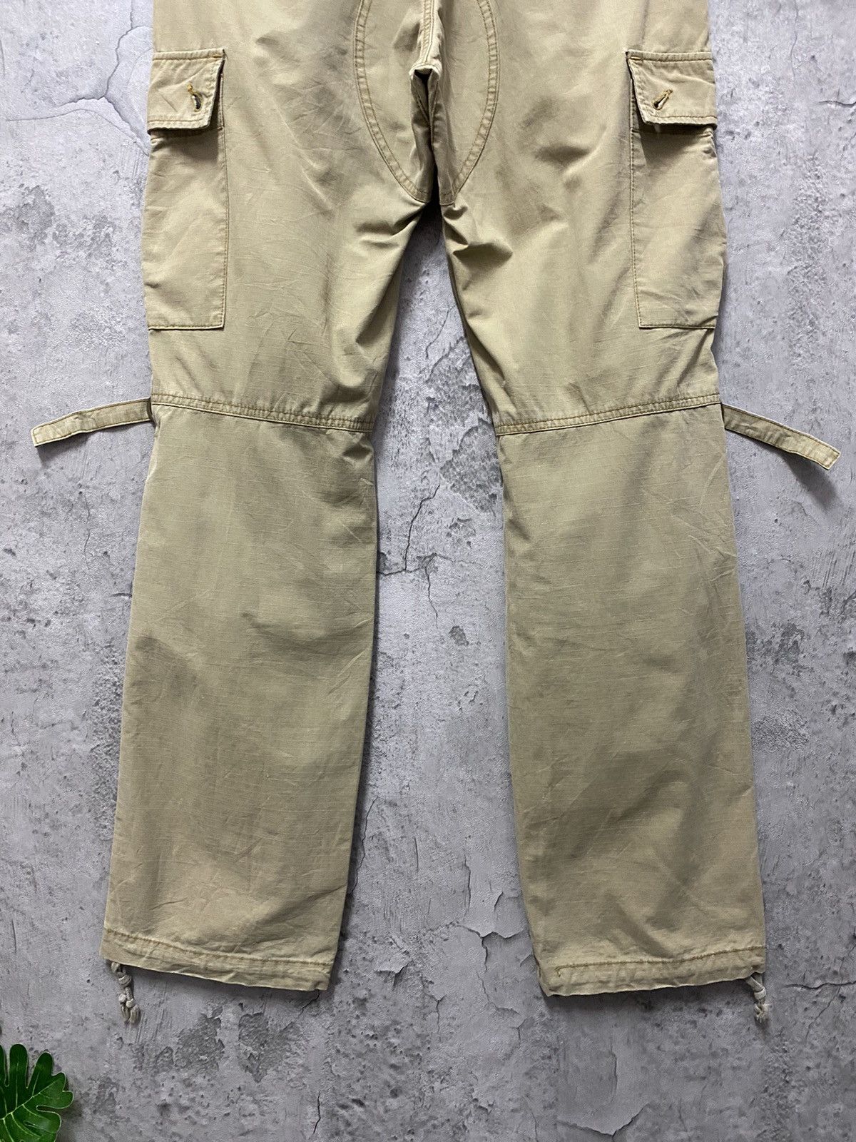 Designer Disciple Japan Parachute Bondage Multi Pocket Cargo Pants Size US 32 / EU 48 - 13 Thumbnail