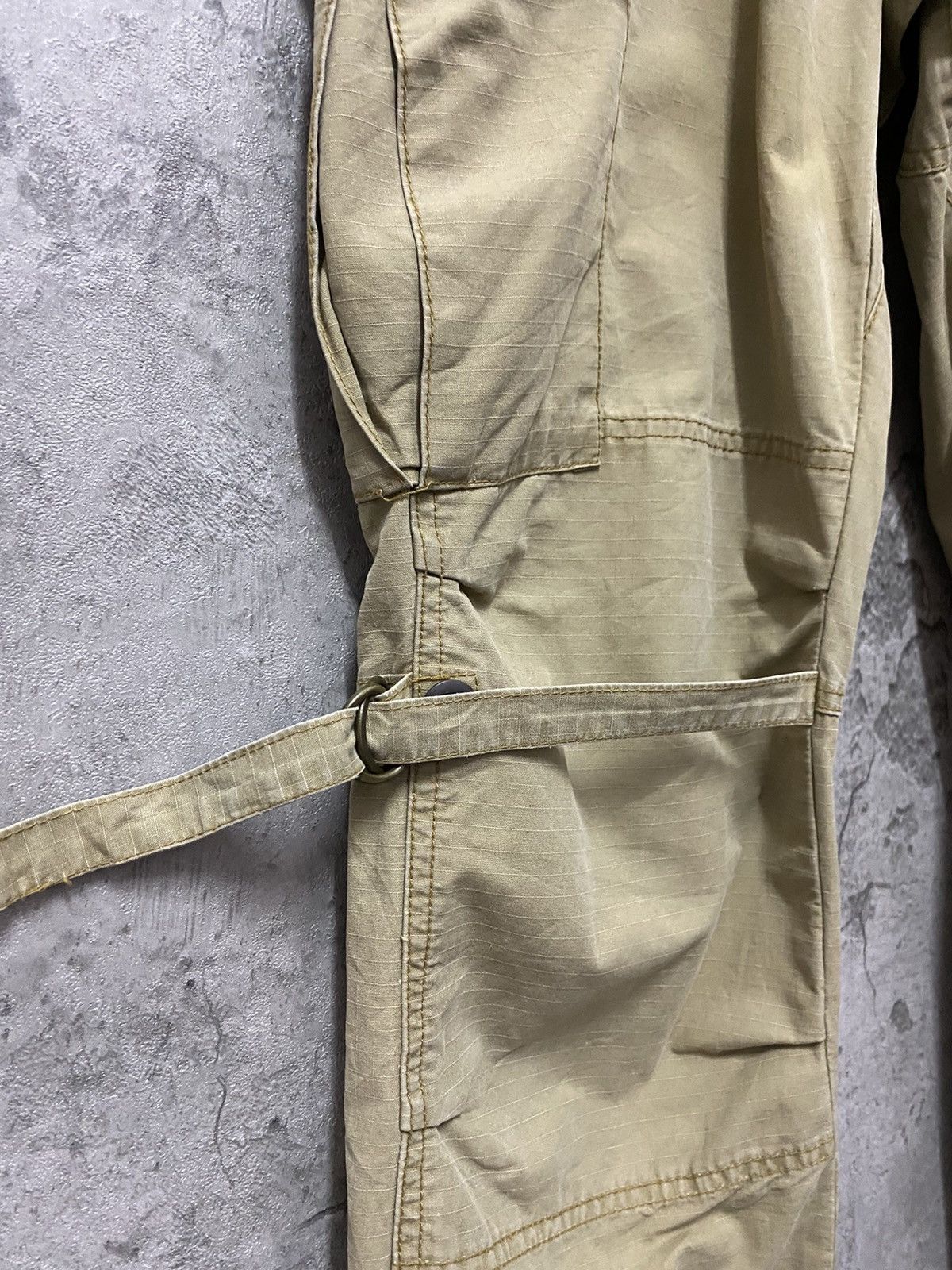 Designer Disciple Japan Parachute Bondage Multi Pocket Cargo Pants Size US 32 / EU 48 - 9 Thumbnail