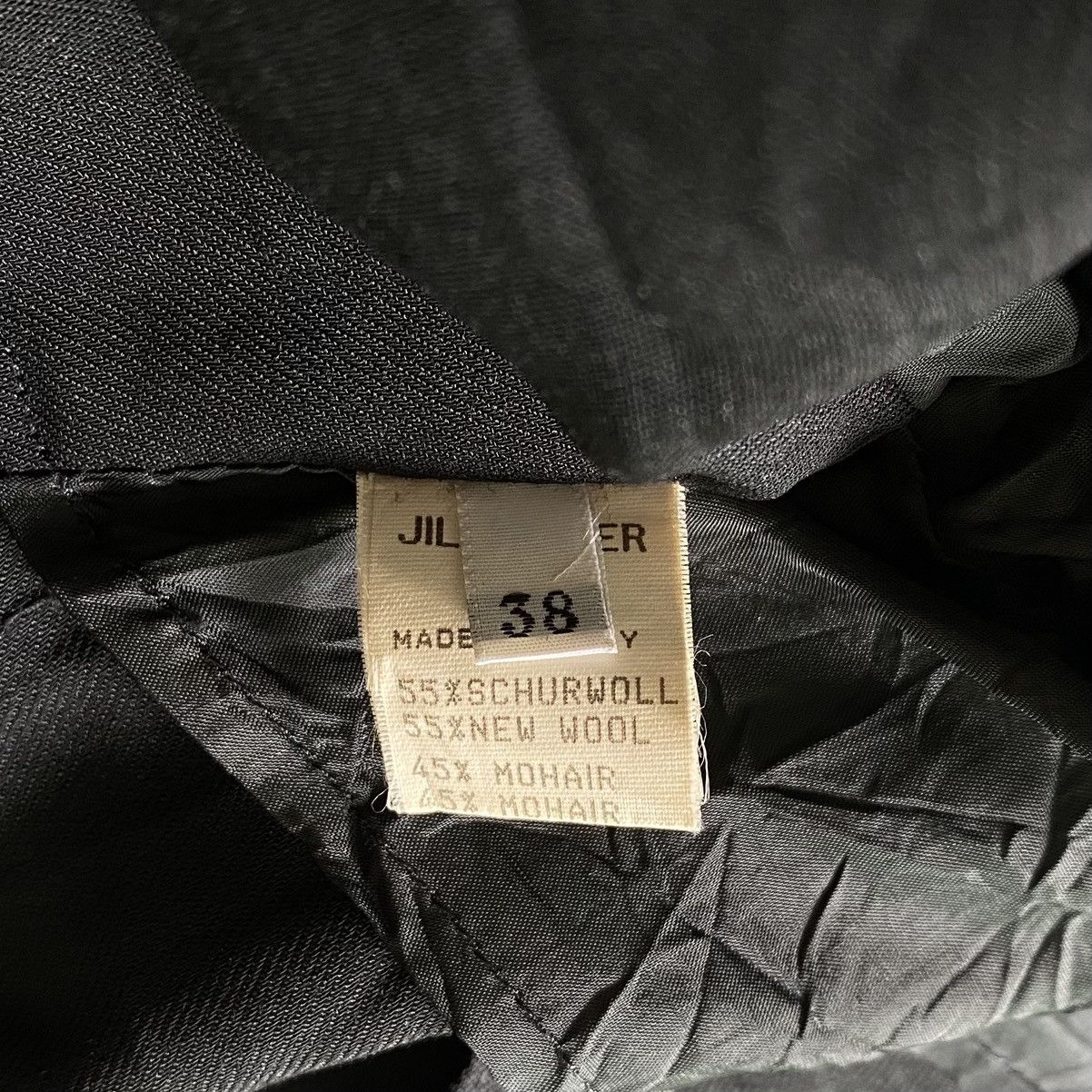 Jil Sander Vintage Jil Sander Asymmetric Strap Blazer Size US S / EU 44-46 / 1 - 7 Thumbnail