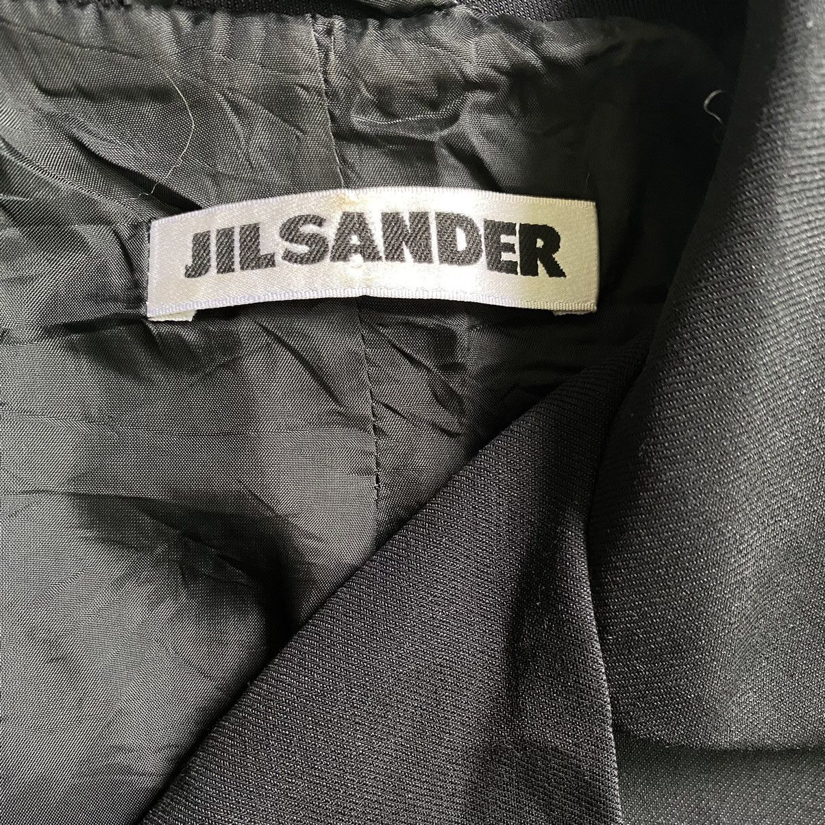 Jil Sander Vintage Jil Sander Asymmetric Strap Blazer Size US S / EU 44-46 / 1 - 9 Thumbnail