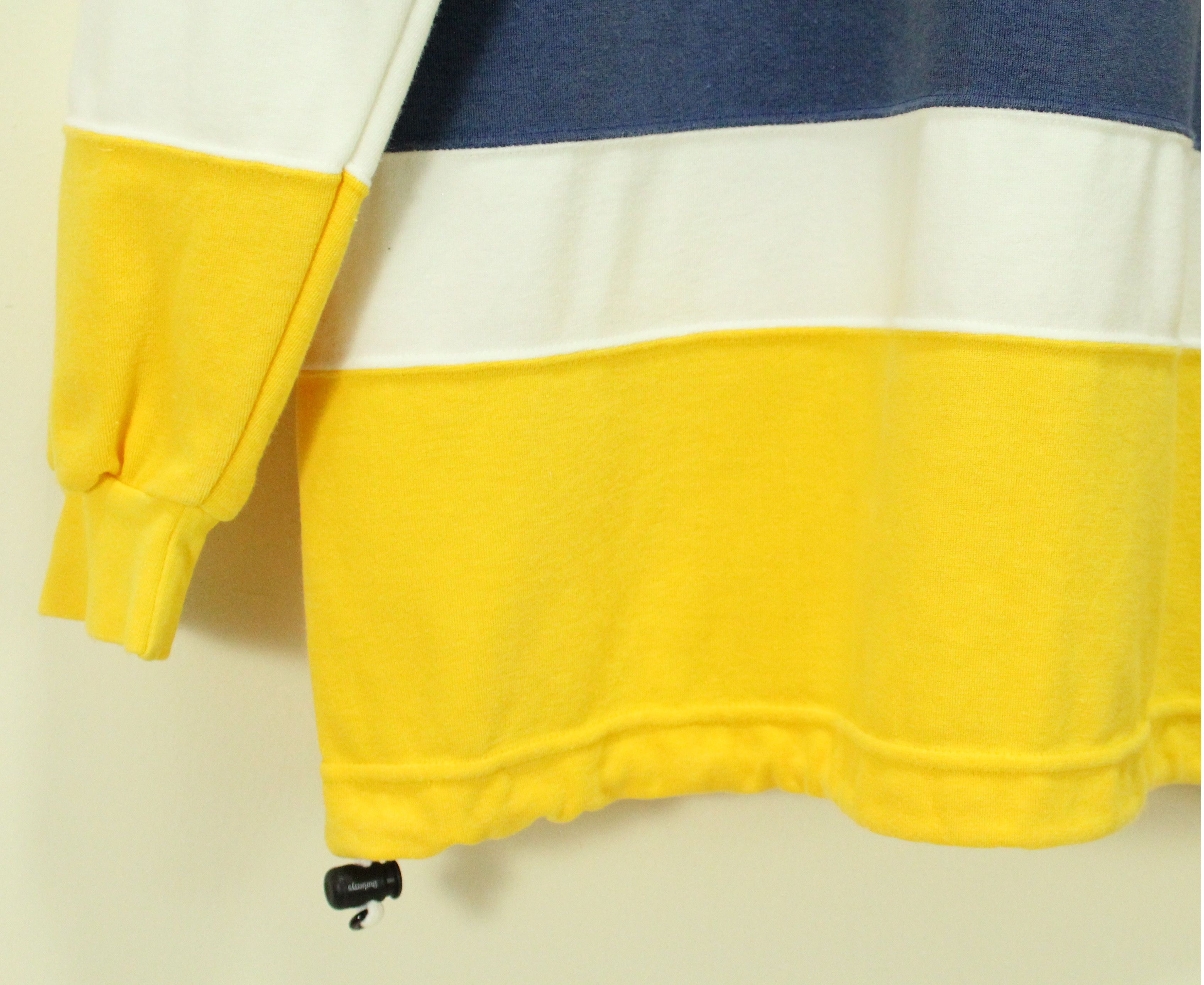 Burberry BURBERRYS Sweater Shirt Patchwork Emroidered Logo Vintage Size US L / EU 52-54 / 3 - 4 Thumbnail