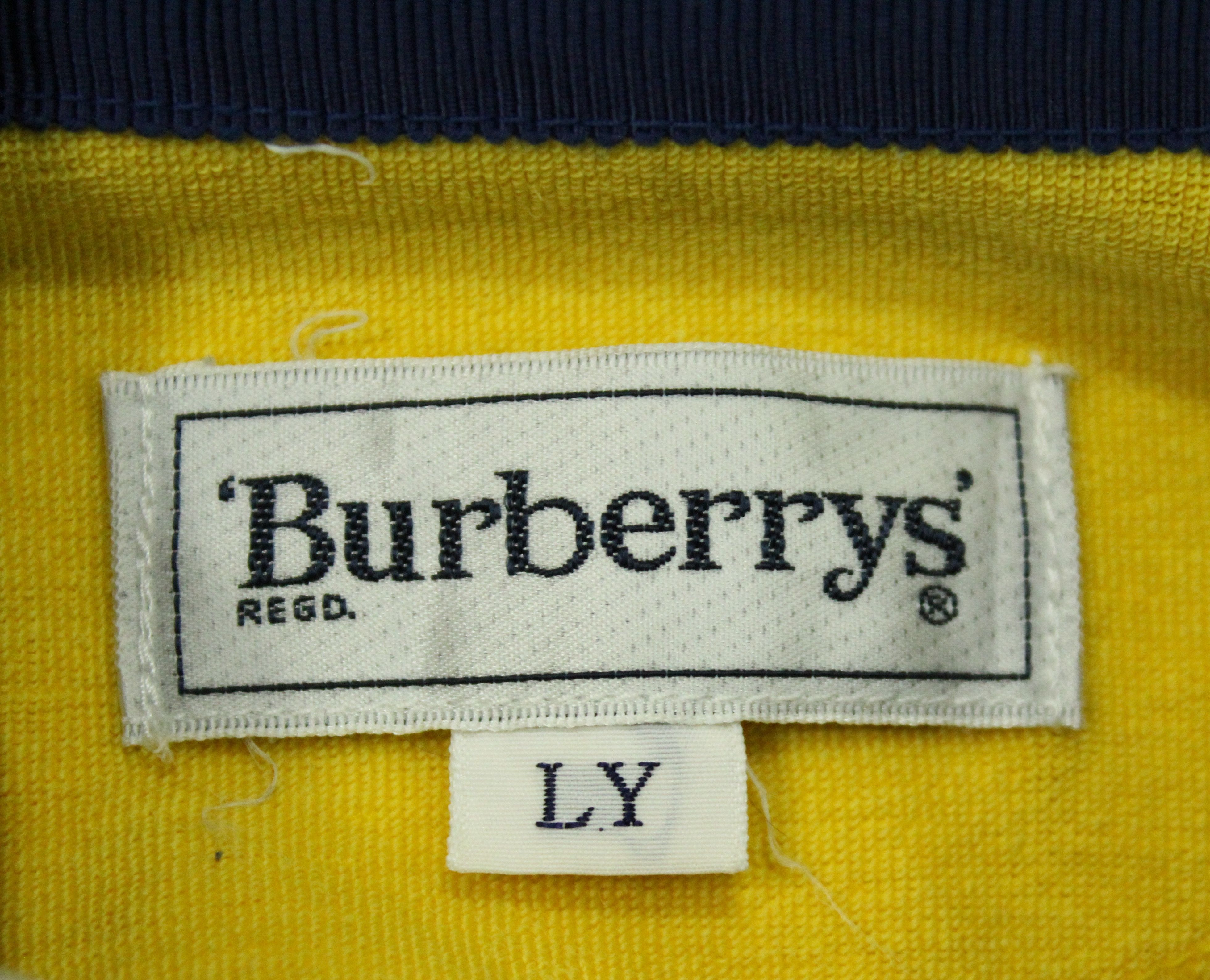 Burberry BURBERRYS Sweater Shirt Patchwork Emroidered Logo Vintage Size US L / EU 52-54 / 3 - 9 Thumbnail