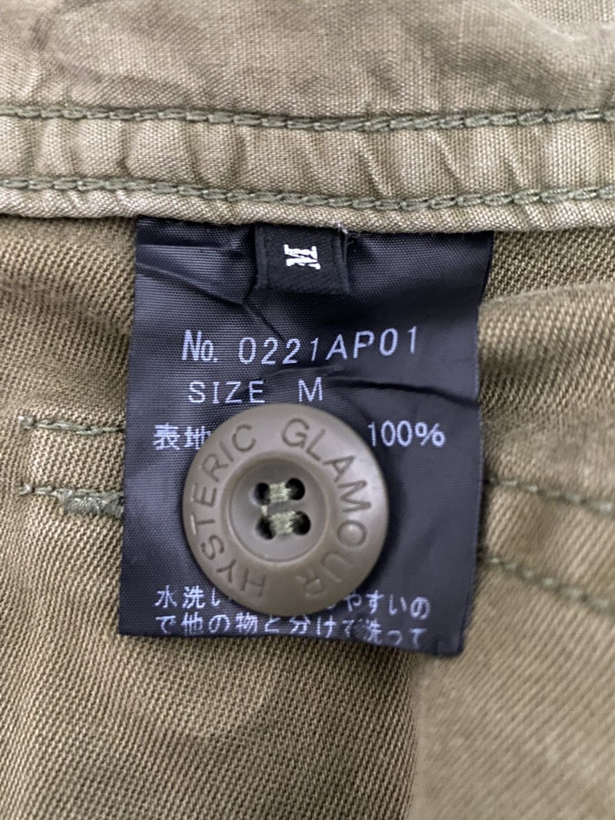 Hysteric Glamour Vintage Hysteric Glamour Cargo Shorts 3quarter Pants Size US 33 - 18 Thumbnail