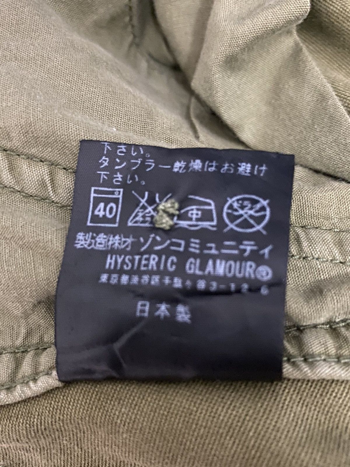 Hysteric Glamour Vintage Hysteric Glamour Cargo Shorts 3quarter Pants Size US 33 - 19 Thumbnail