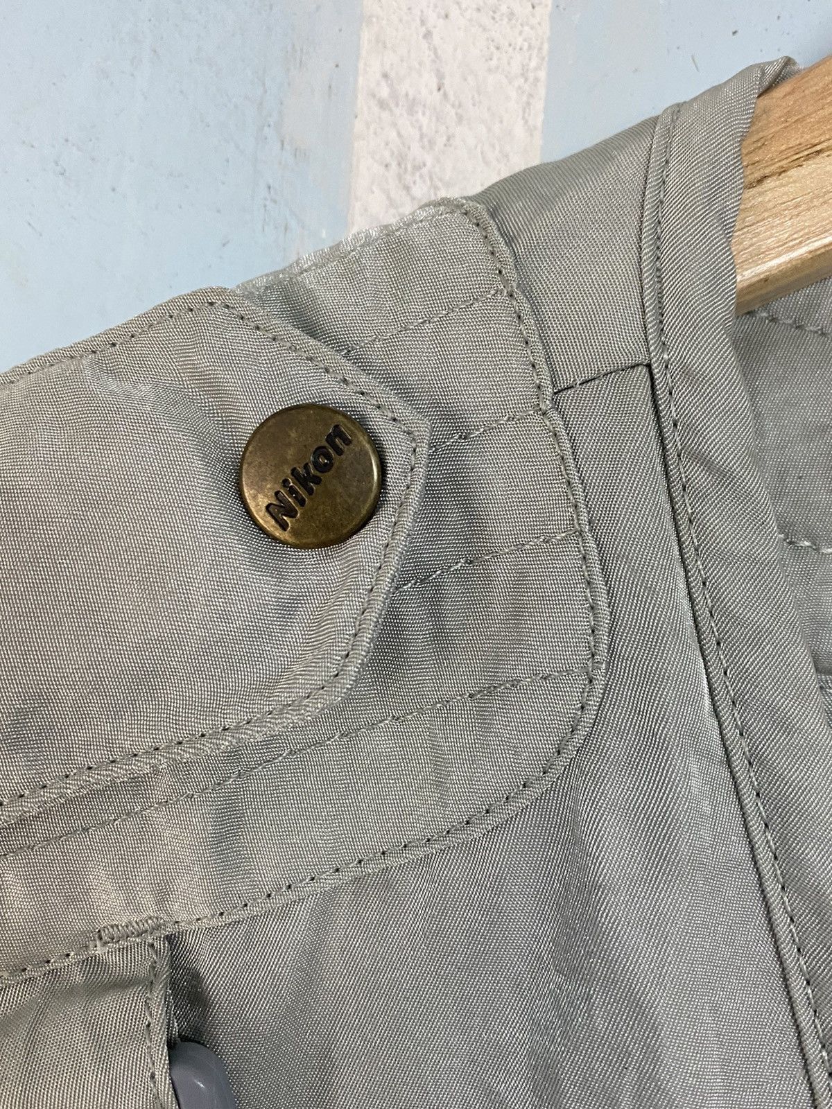Nikon Vintage Nikon Camera Japan Multi Pocket Parachute Cargo Vest Size US M / EU 48-50 / 2 - 12 Thumbnail