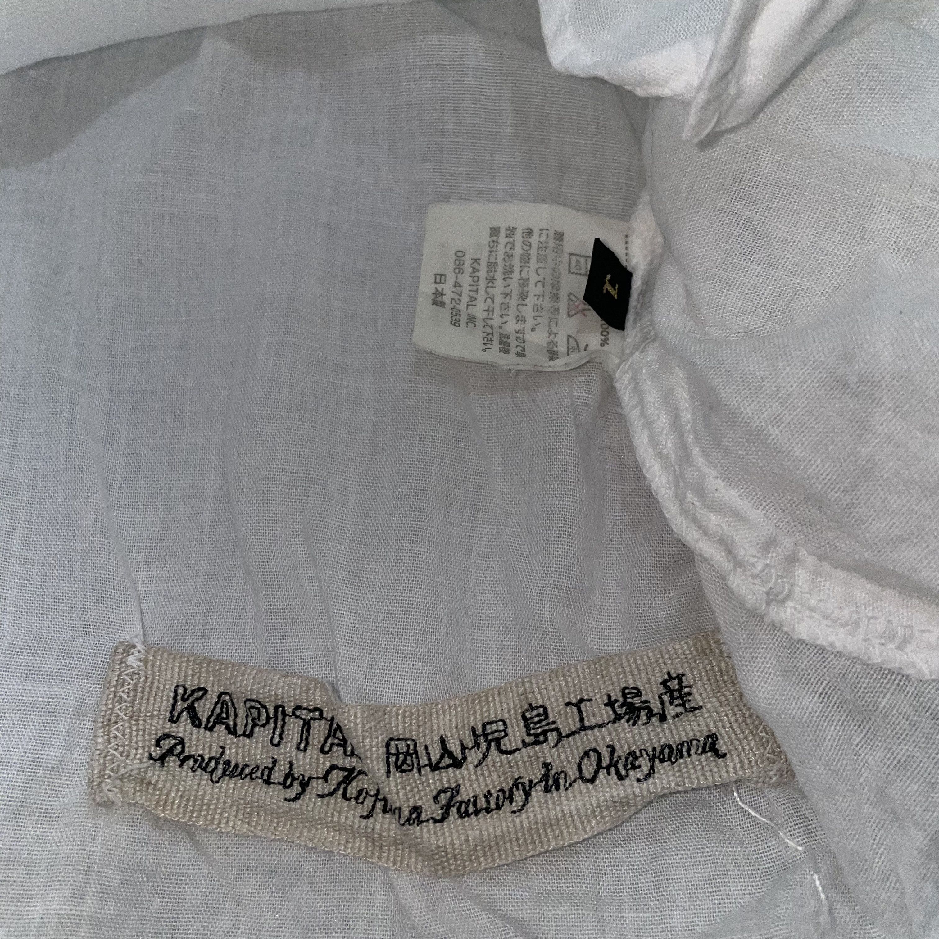 Kapital Kapital White Button Ups Size US S / EU 44-46 / 1 - 6 Thumbnail
