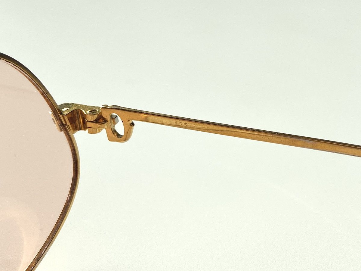 Cartier ★0% TAX★ 18K GOLD PLATED CARTIER PANTHER GM AVIATOR SHADES Size ONE SIZE - 11 Thumbnail